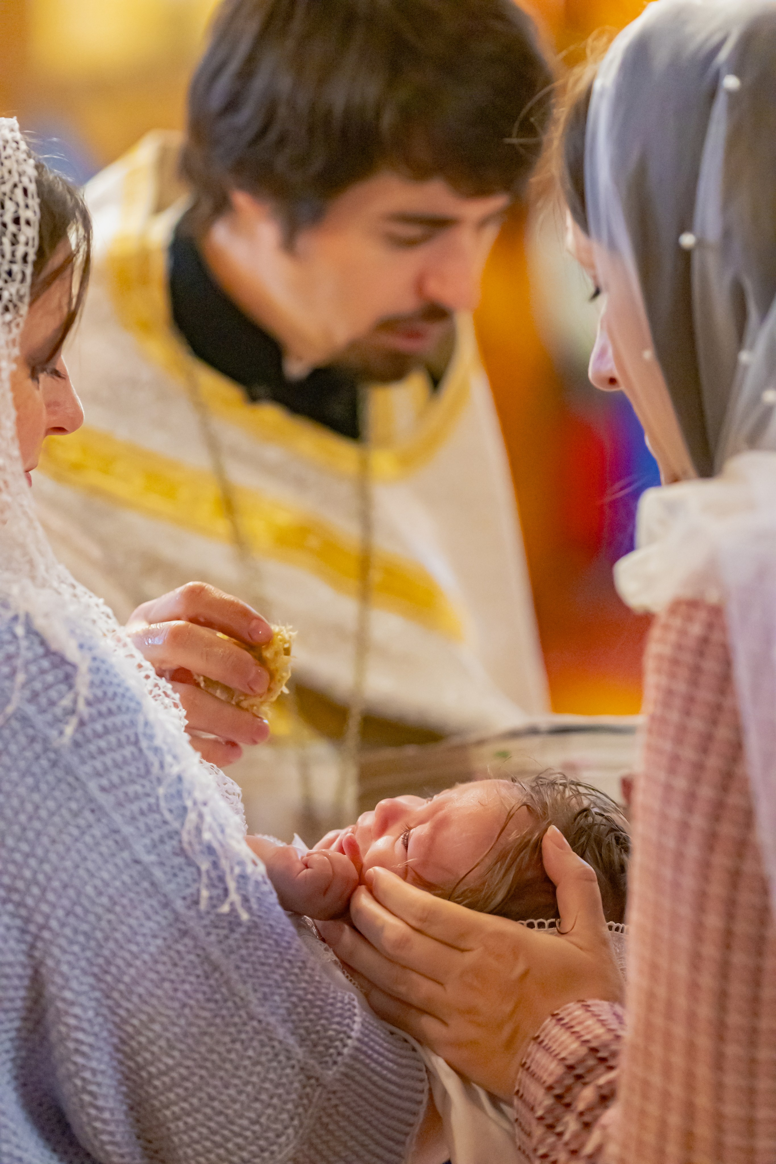 Крещение Полины «Храм святителя Филарета». Детский и семейный фотограф Евгения Вахнеева Москва Зеленоград