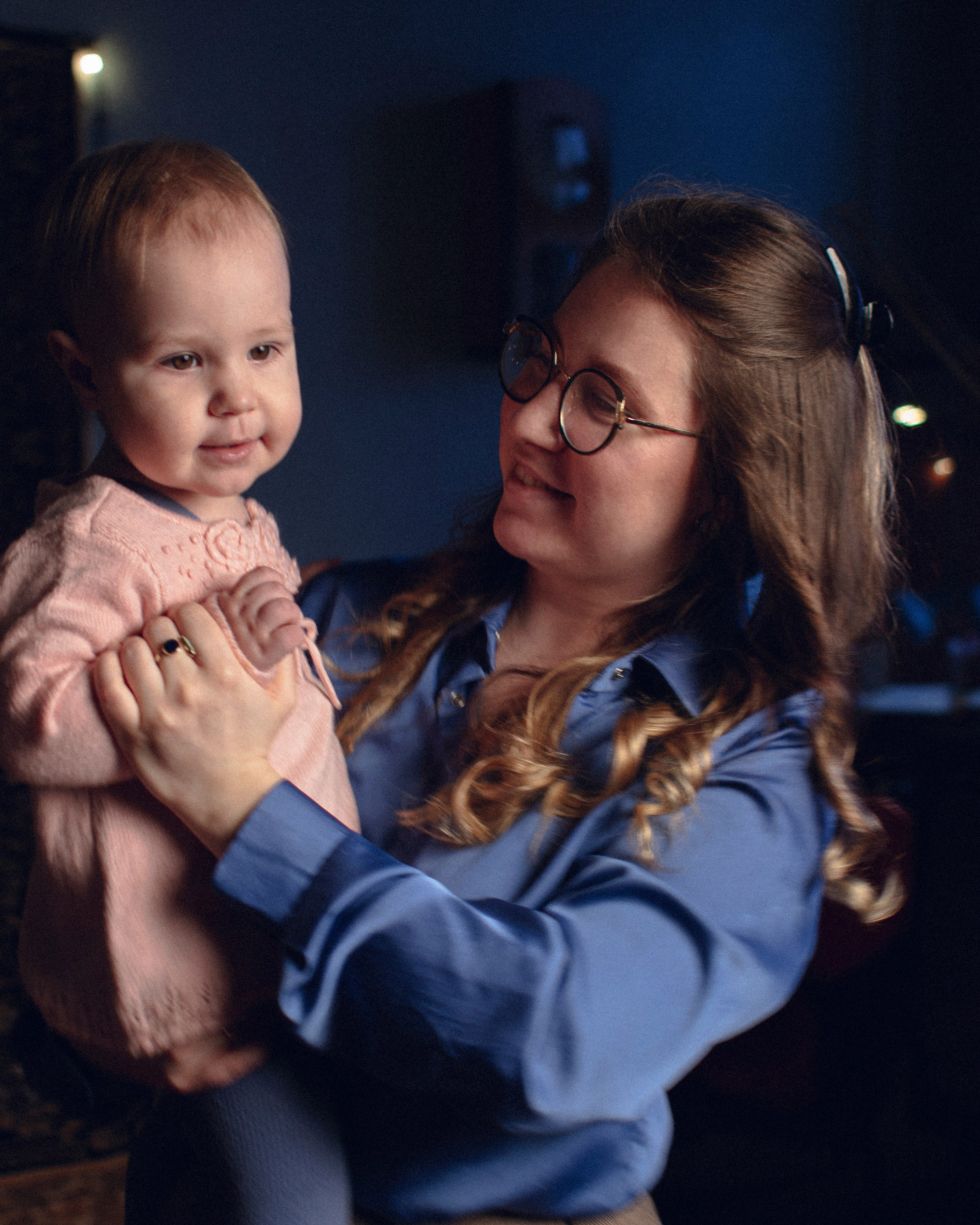 Семейная новогодняя фотосессия в стиле СССР в Нижнем Новгороде