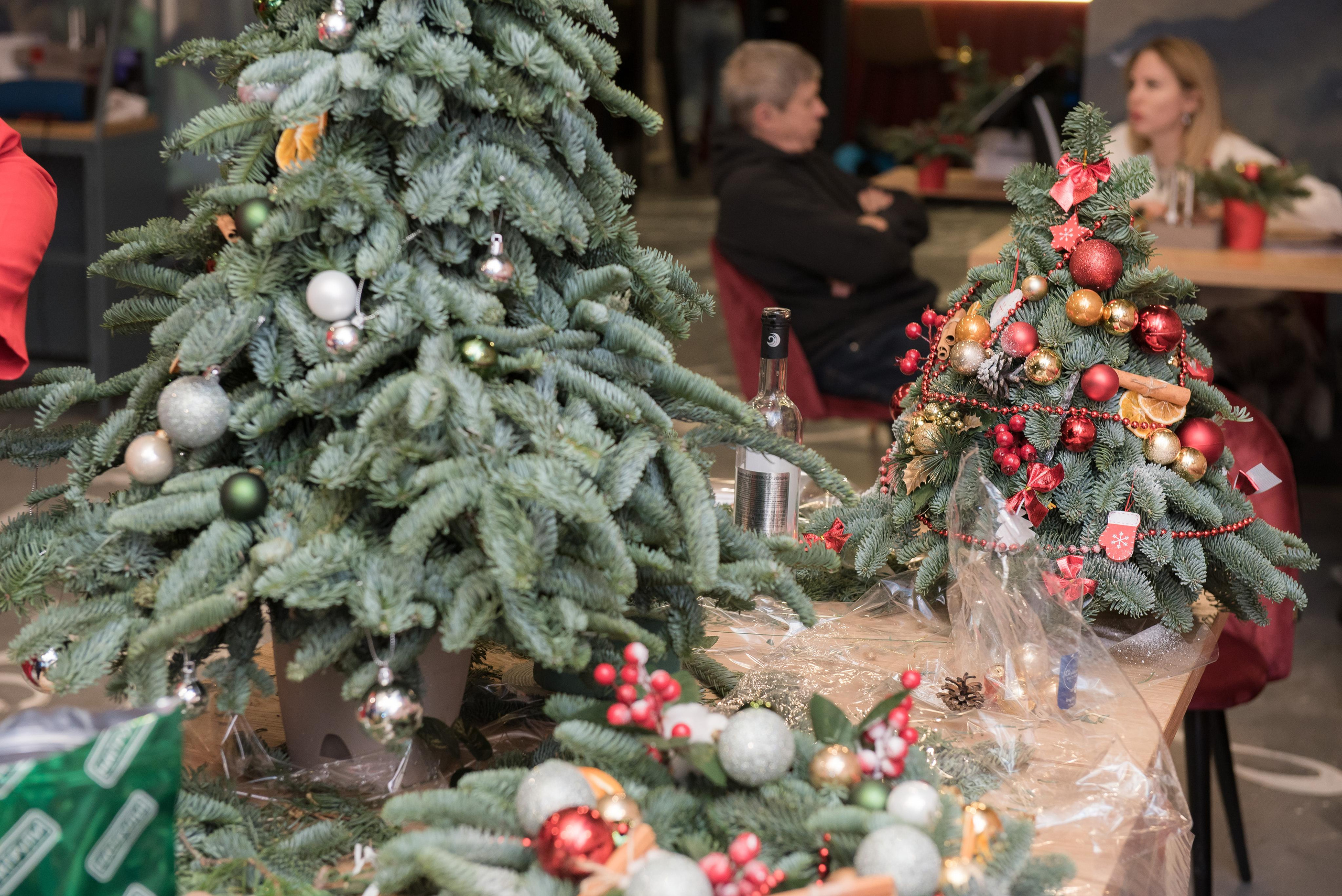 МК по новогодним венкам. Бренд-фотограф для экспертов и блогеров в Москве Влада Горбовская