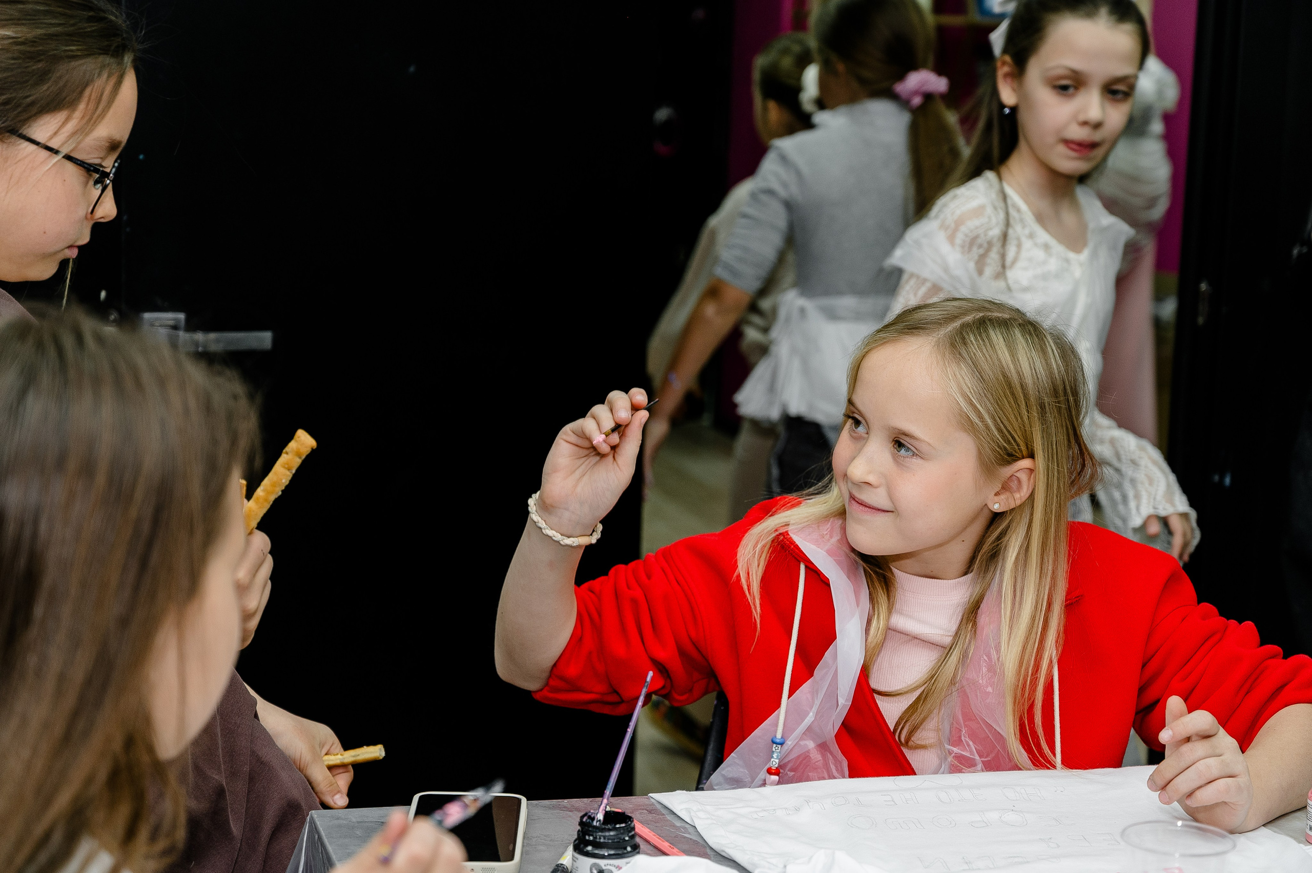 Детский День рождения. Мк роспись футболок. Alice_insomnia