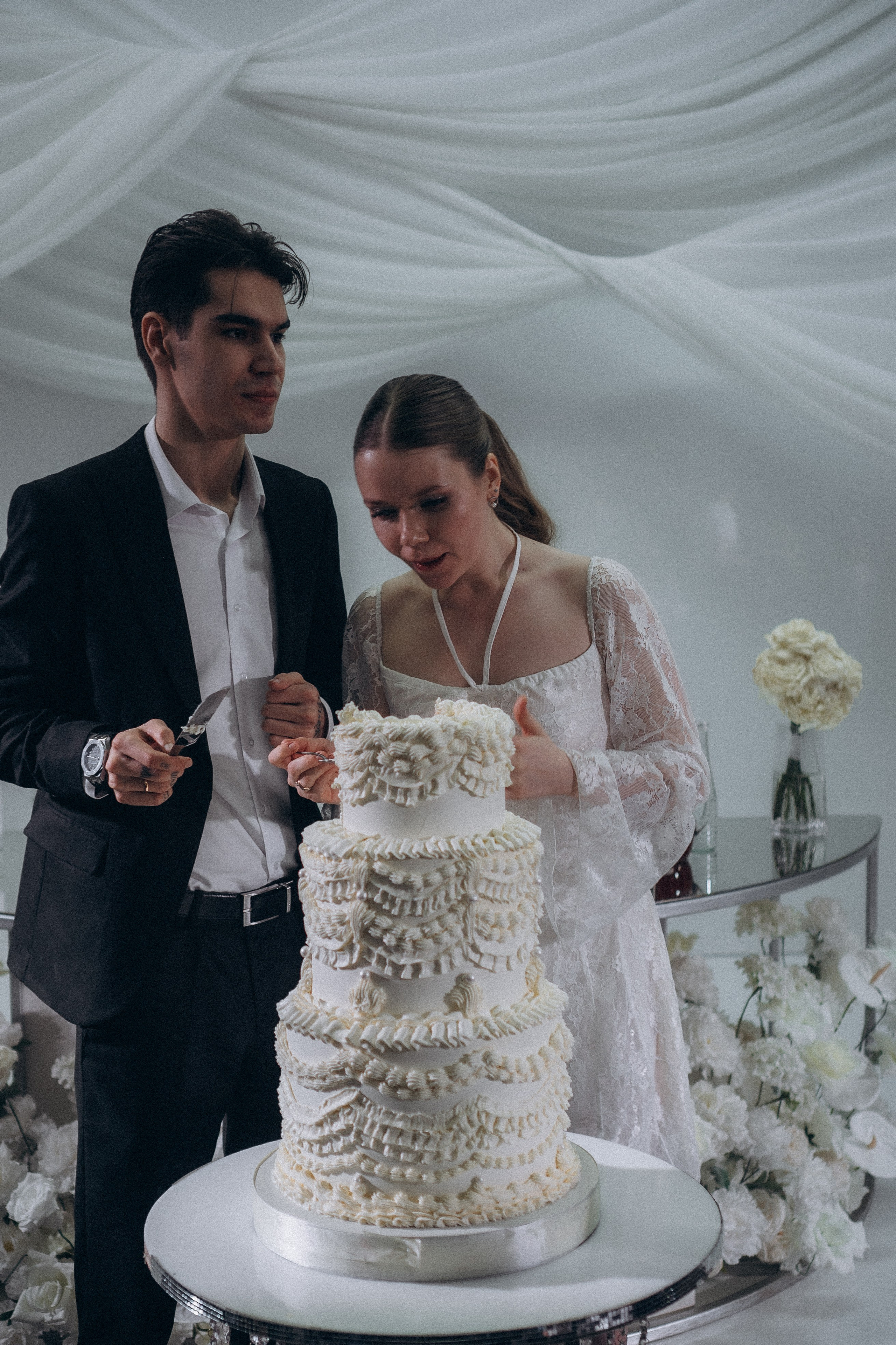 СВАДЕБНЫЙ ТОРТ. ФОТОСЕСИИЯ БАНКЕТА (СНЯТО В СИБИРЕ В НИЖНЕВАРТОВСКЕ). Профессиональный фотограф, Санкт-Петербург — Виктория Богомолова