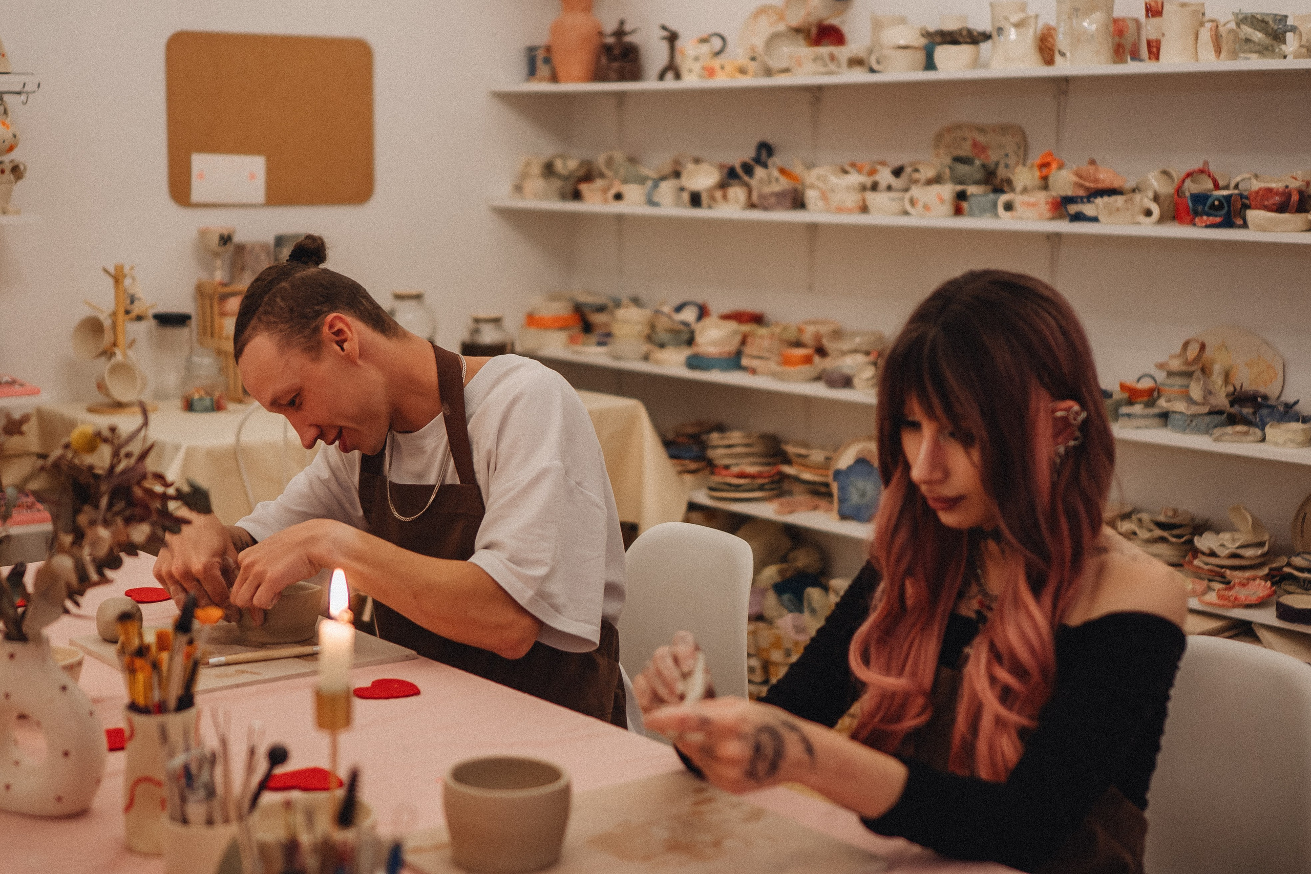 СВИДАНИЕ В ГОНЧАРНОЙ МАСТЕРСКОЙ. Профессиональный фотограф, Санкт-Петербург — Виктория Богомолова