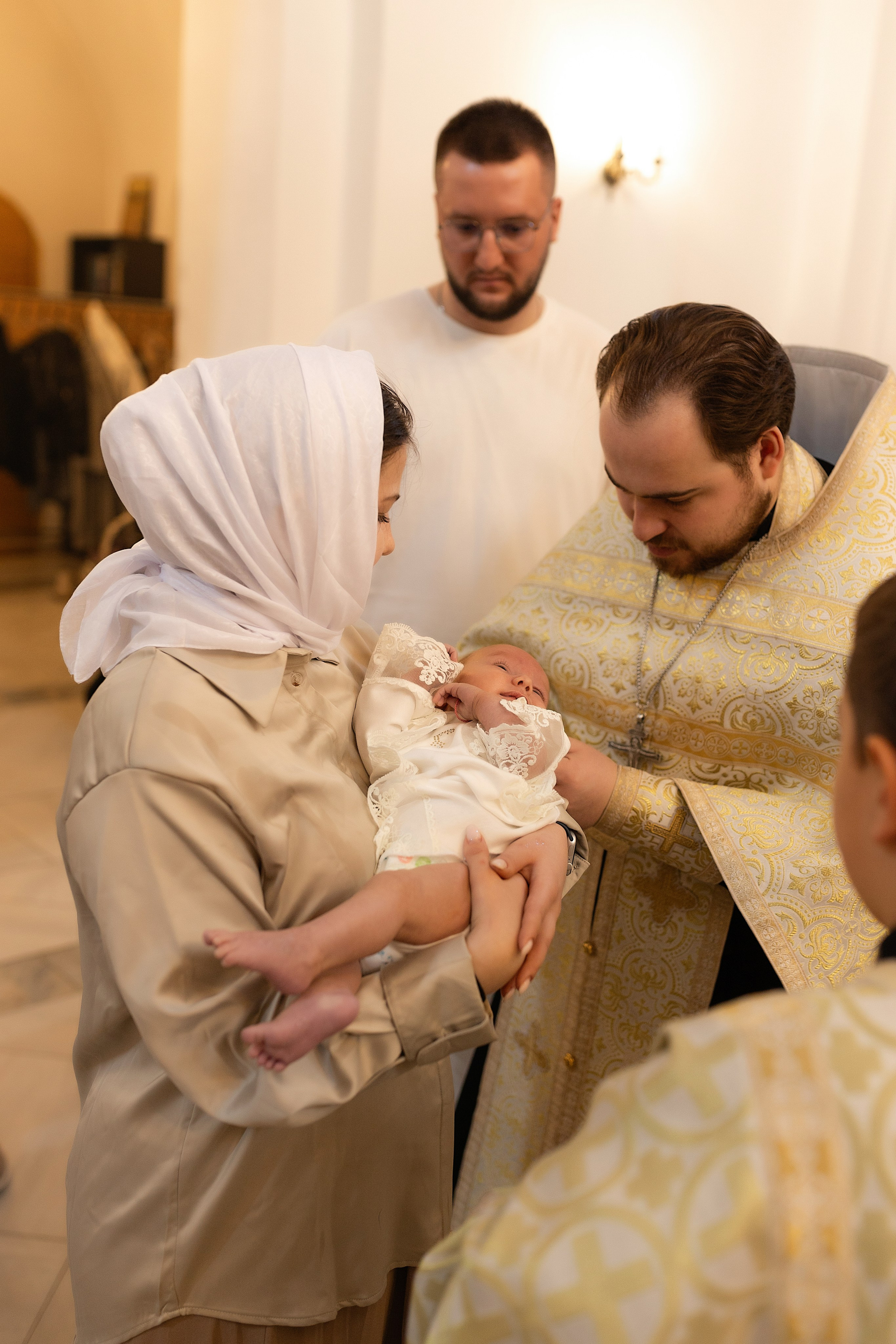 Таинство крещения Алисы. Фотограф в Железнодорожном и Балашихе