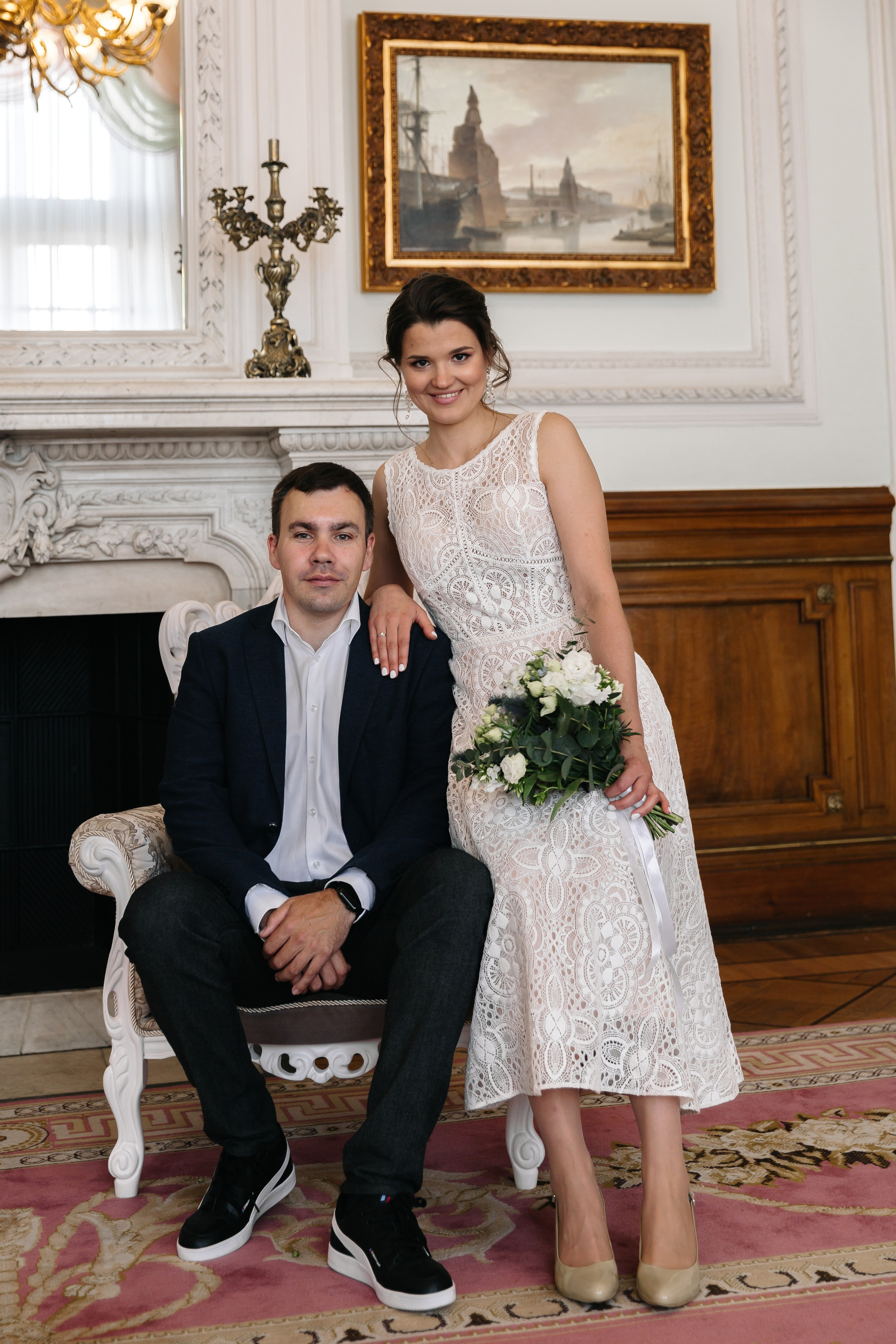 ДВОРЕЦ № 1 | Июль, Исаакиевская площадь. Свадебный фотограф в Санкт-Петербурге Полина Корзухина