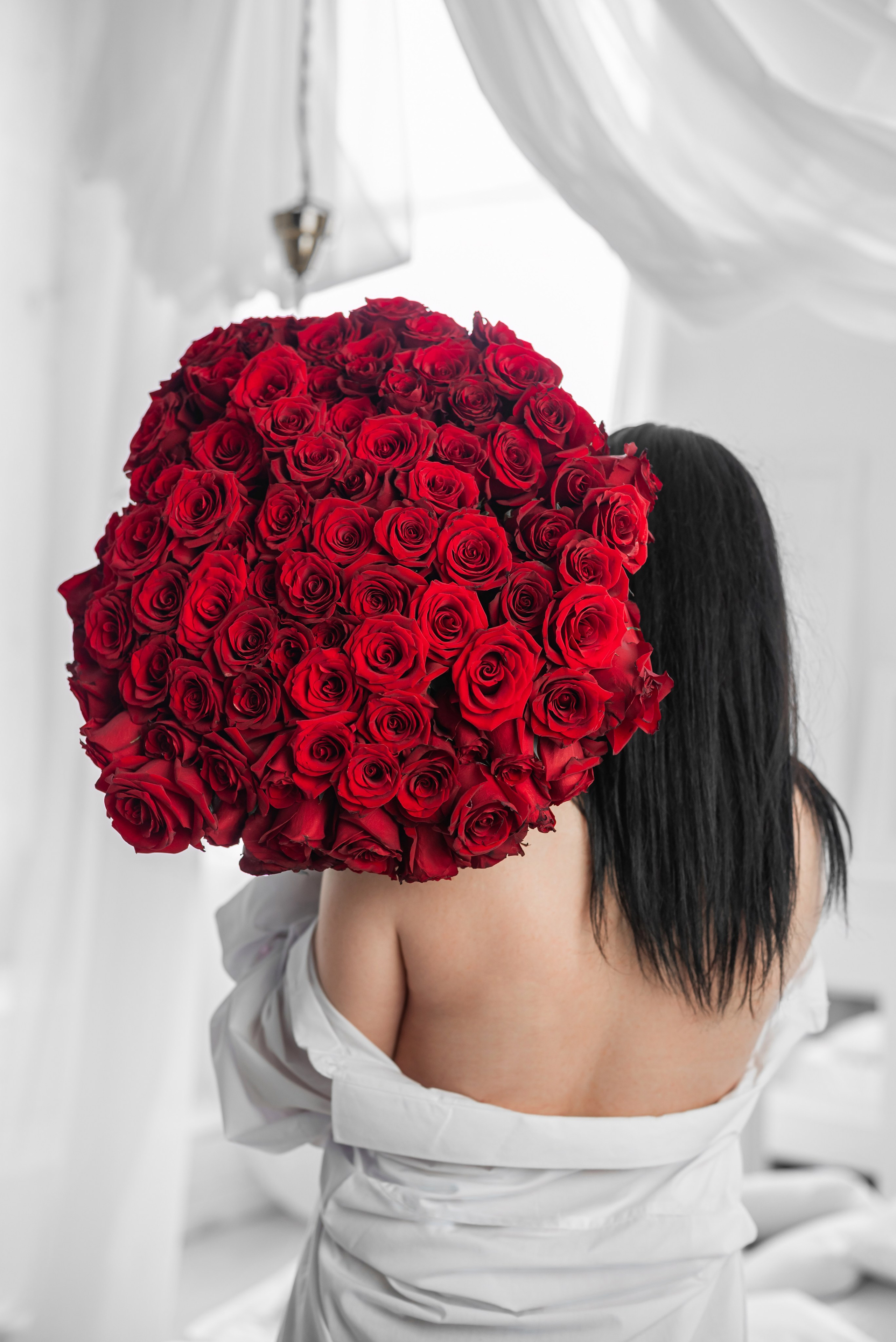 Фотопроект *101 красная роза* 2024 г. Фотограф в городе Салават