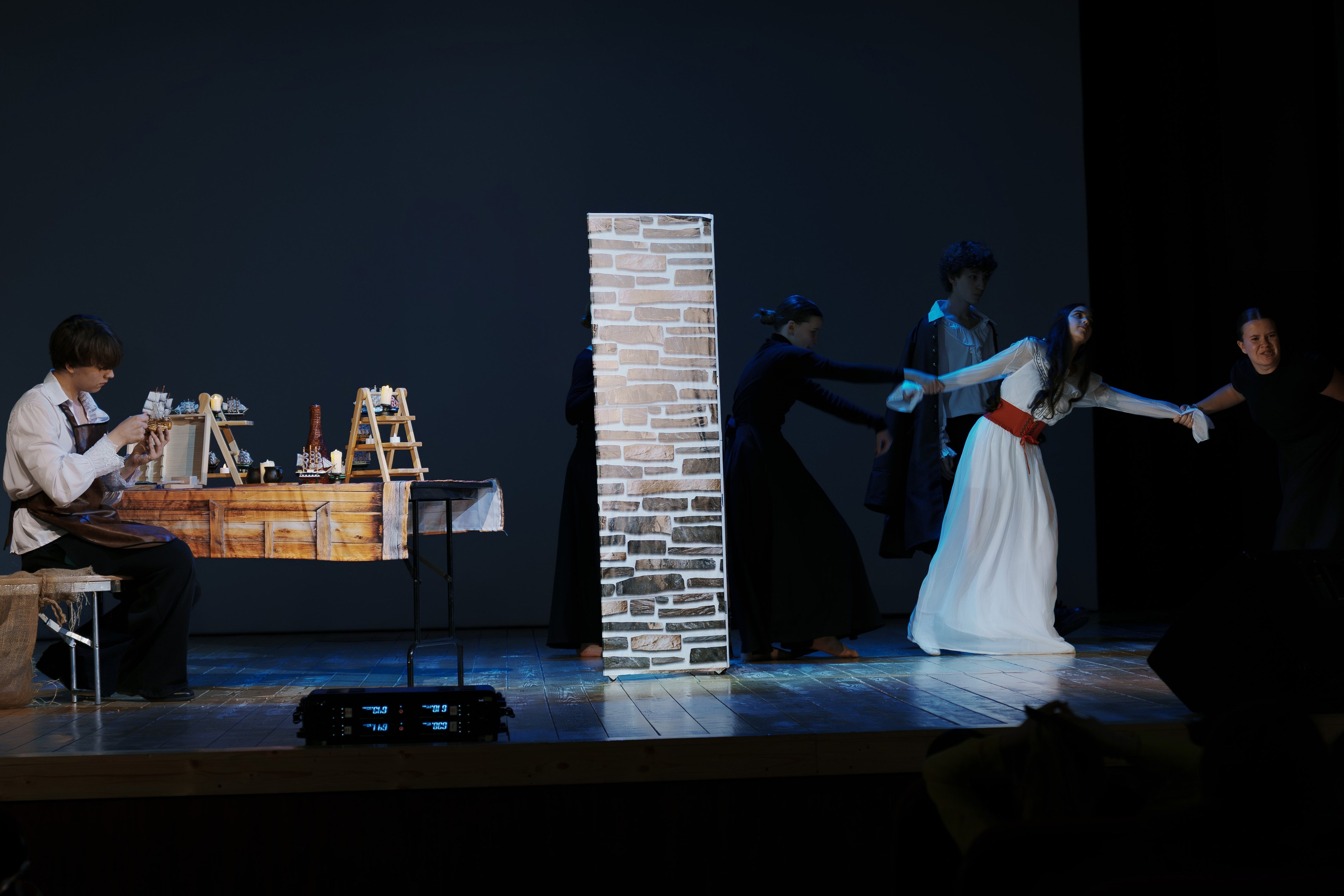 Спектакль «Алые паруса» в постановке театральной студии «Волшебный мир театра». Фотограф Евгений Егоров