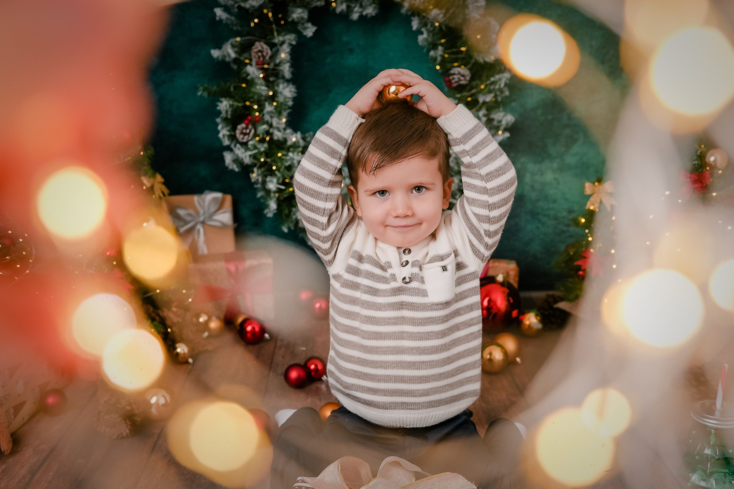 НГ 2026. Фотограф новорожденных и детский фотограф в Екатеринбурге Ксени