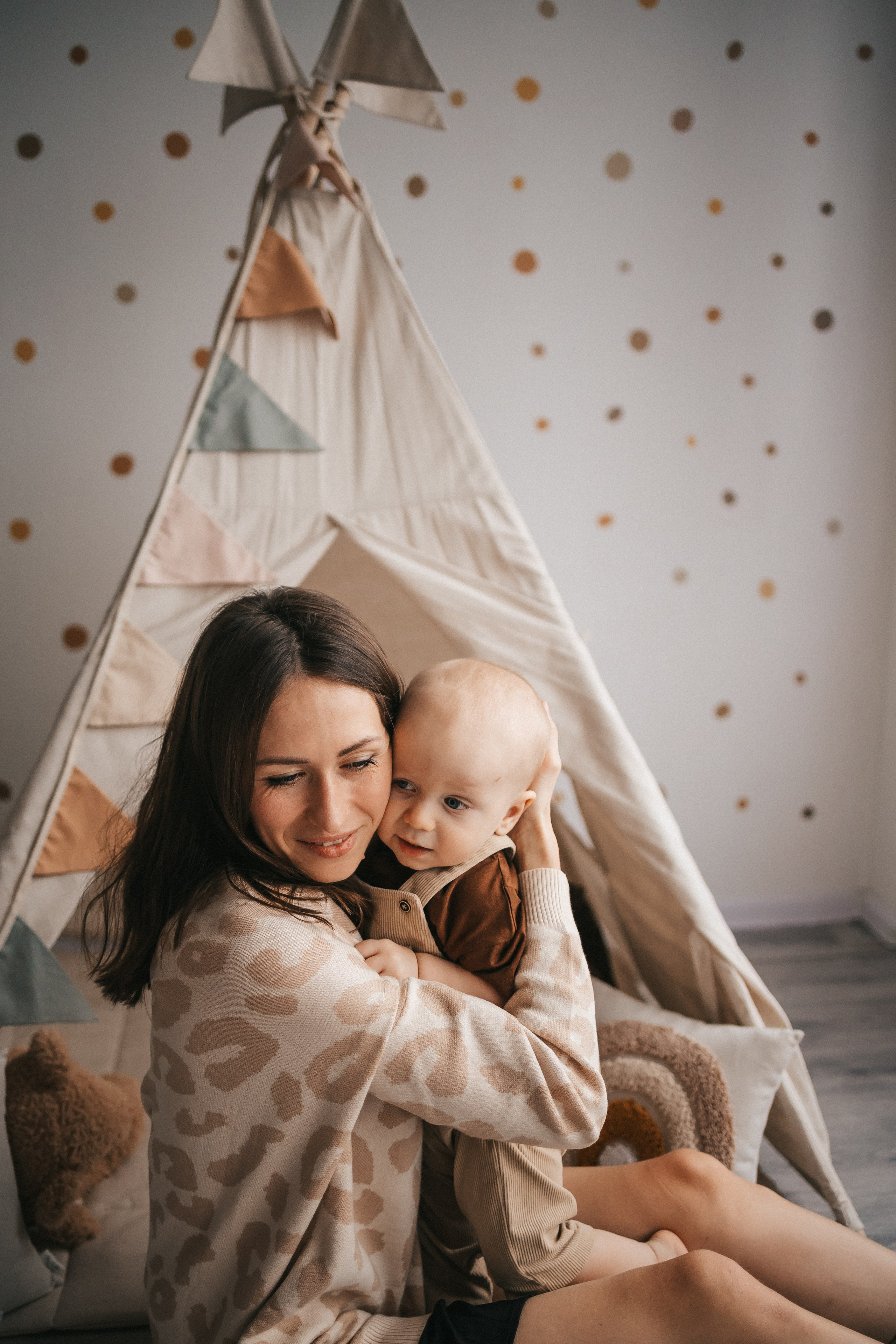 Саше 1 годик в новогодних локациях. Фотограф Нижний Новгород