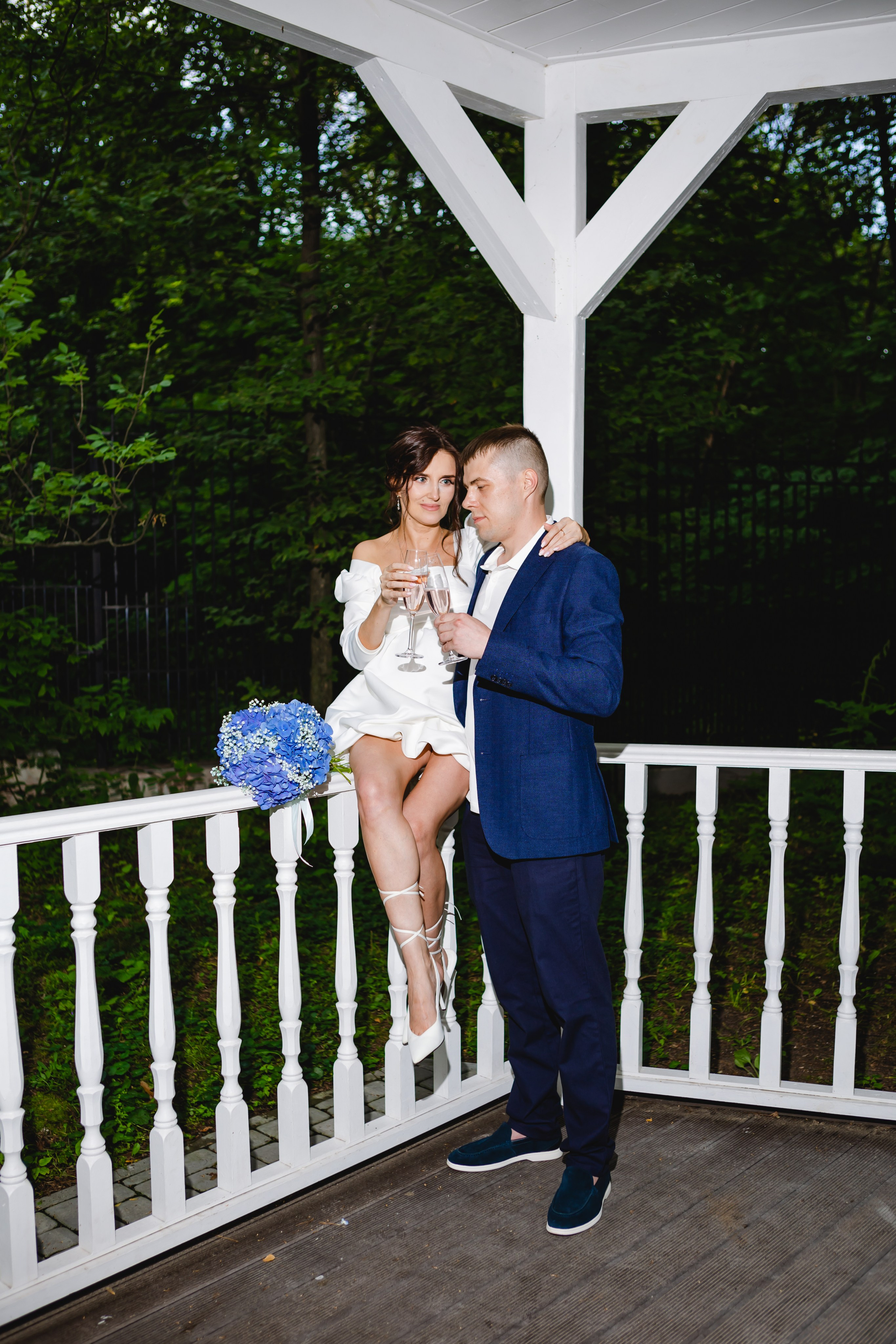 Свадебное Портфолио. Сайт с красивыми фотографиями и людьми