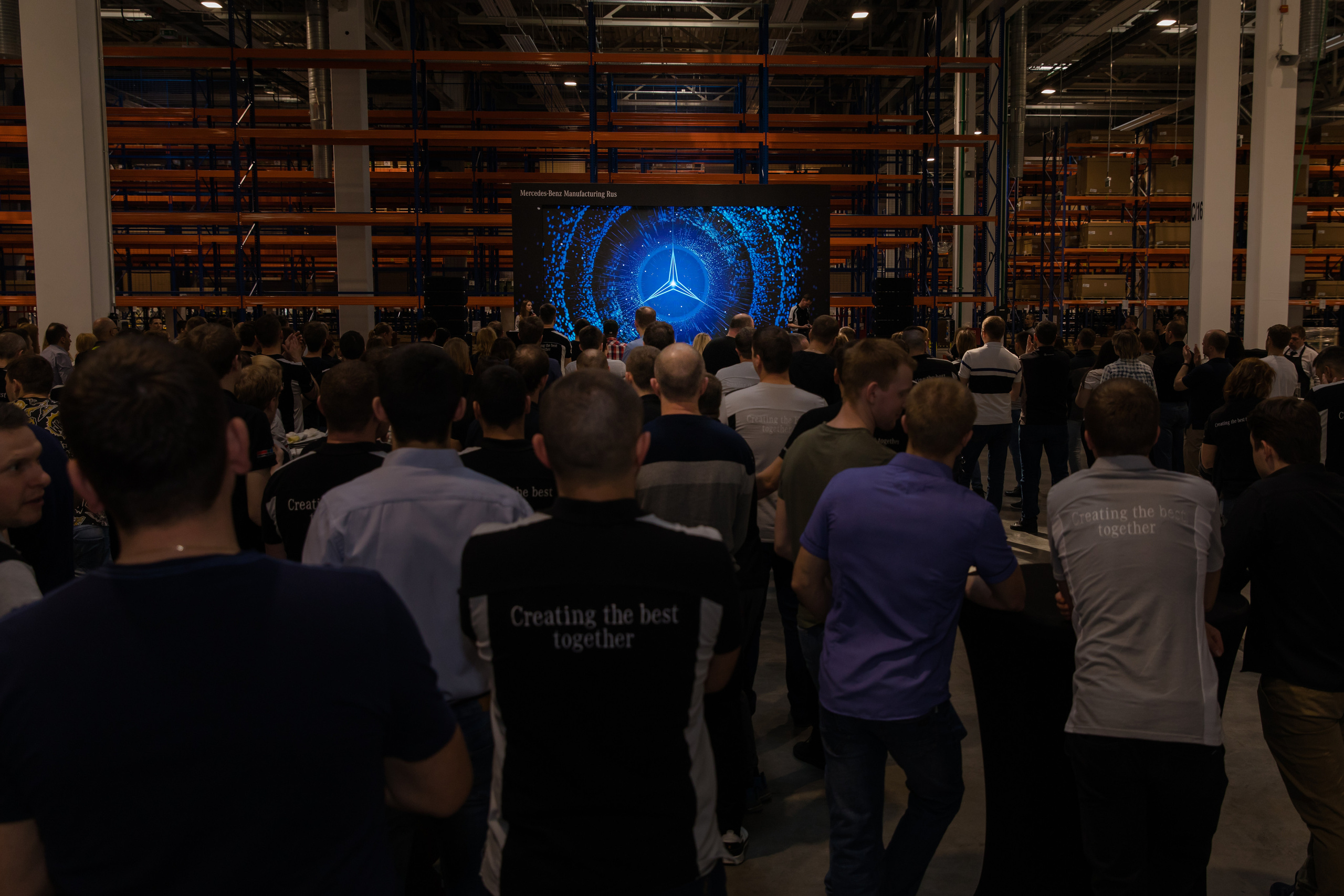 Mercedes-Benz (открытие завода). Дима Колес / фото и видео съёмка в Москве