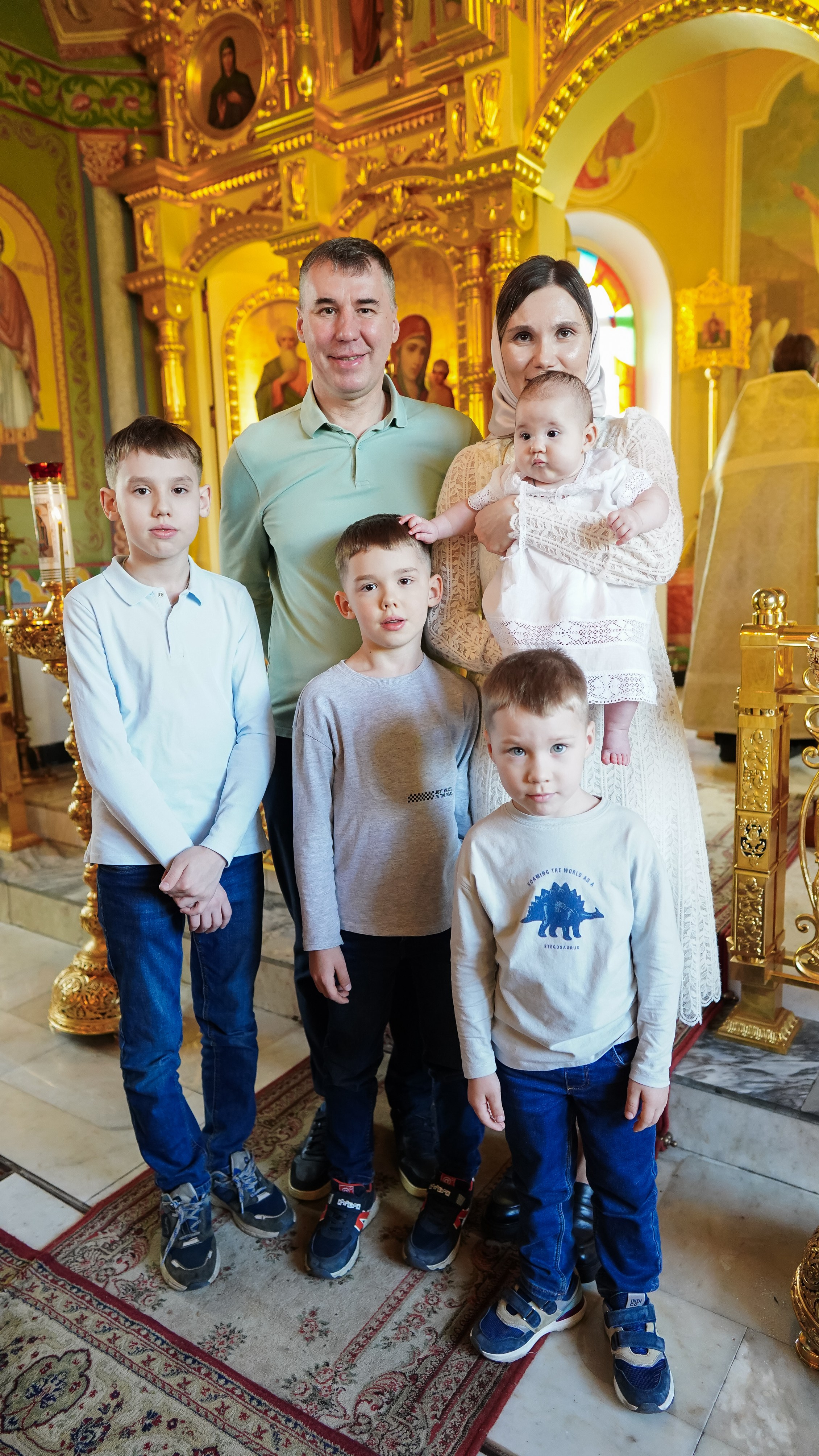 Крещение Марии. Семейный и детский фотограф в Москве (Тинао) Галкина Алевтина