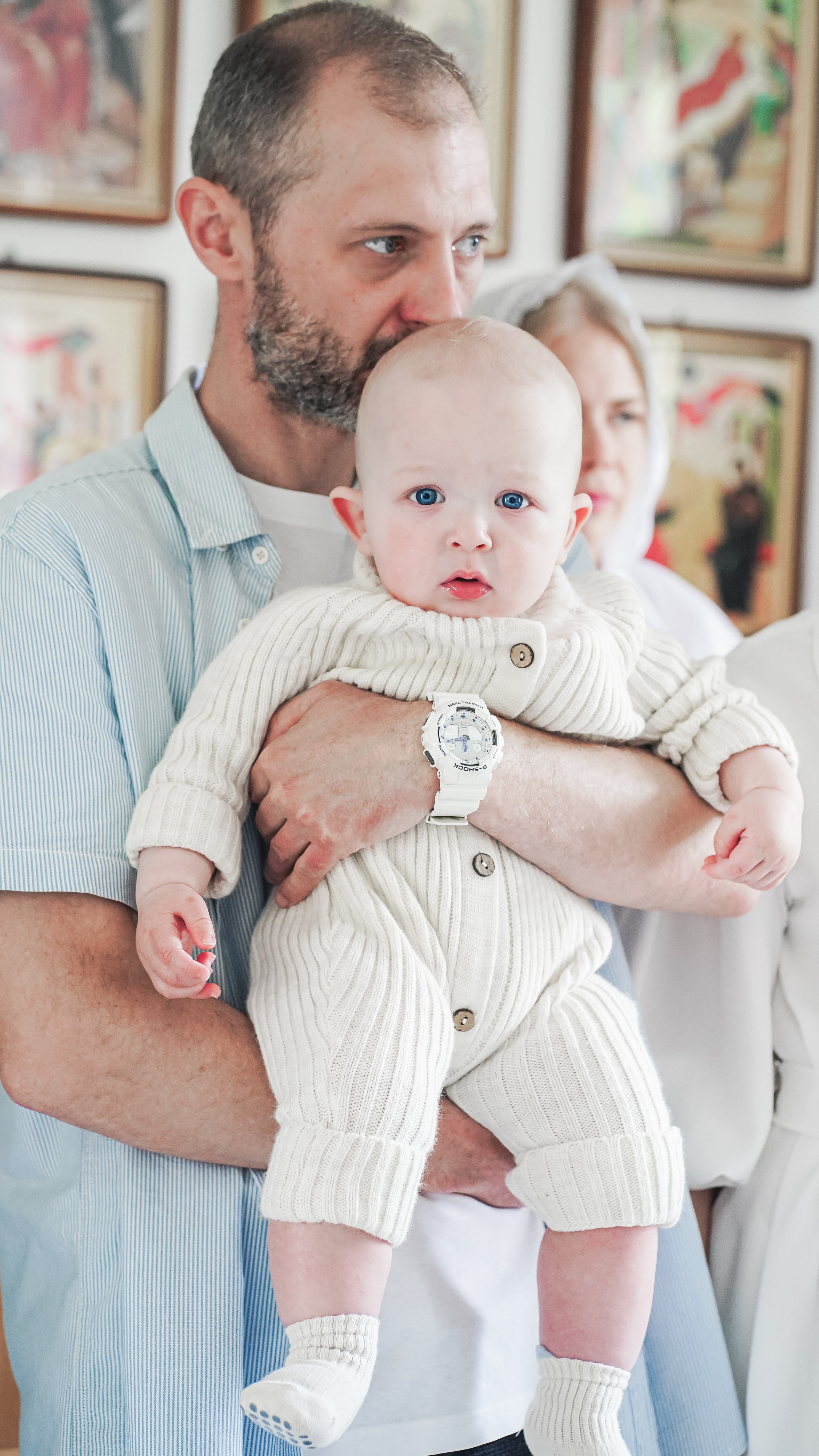 Крещение Георгия. Семейный и детский фотограф в Москве (Тинао) Галкина Алевтина