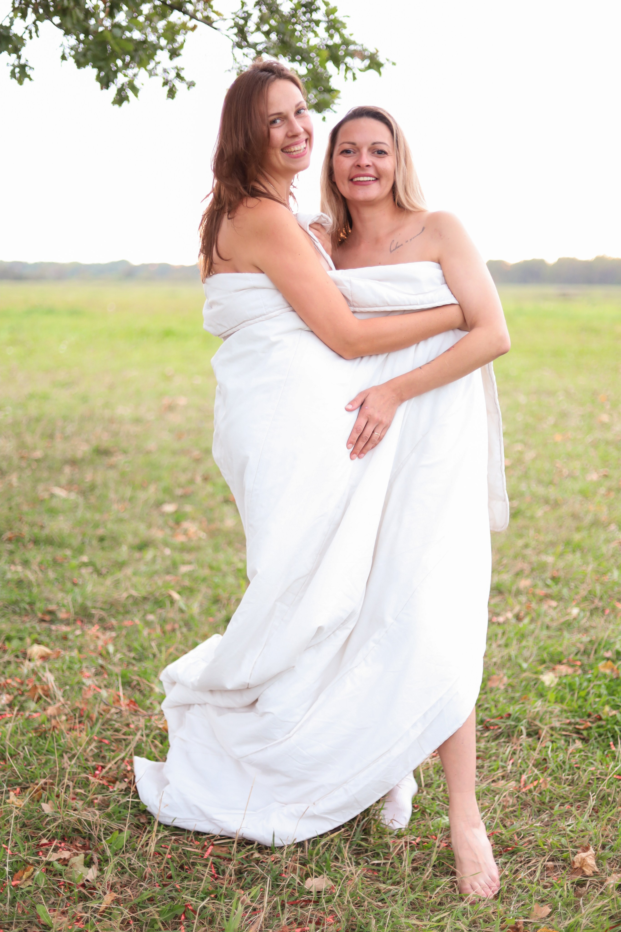 Женский портрет. Летний закат. Портфолио