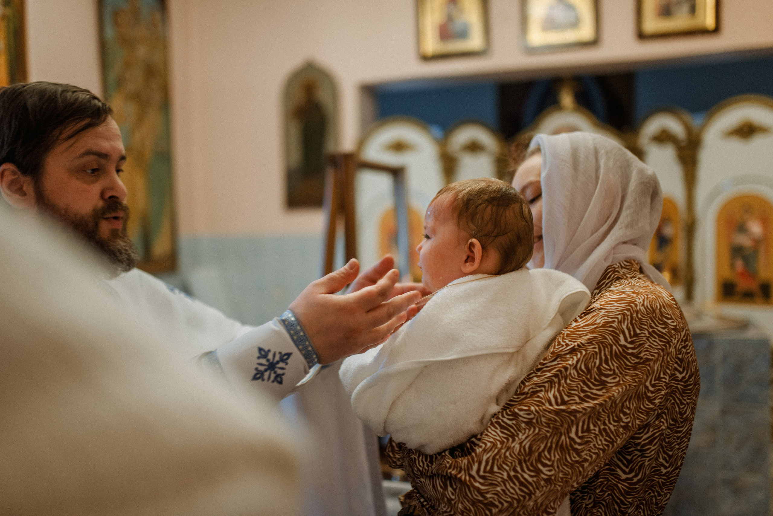 Крещение Евы. Семейный документальный фотограф в Волгограде Мариэта Додина