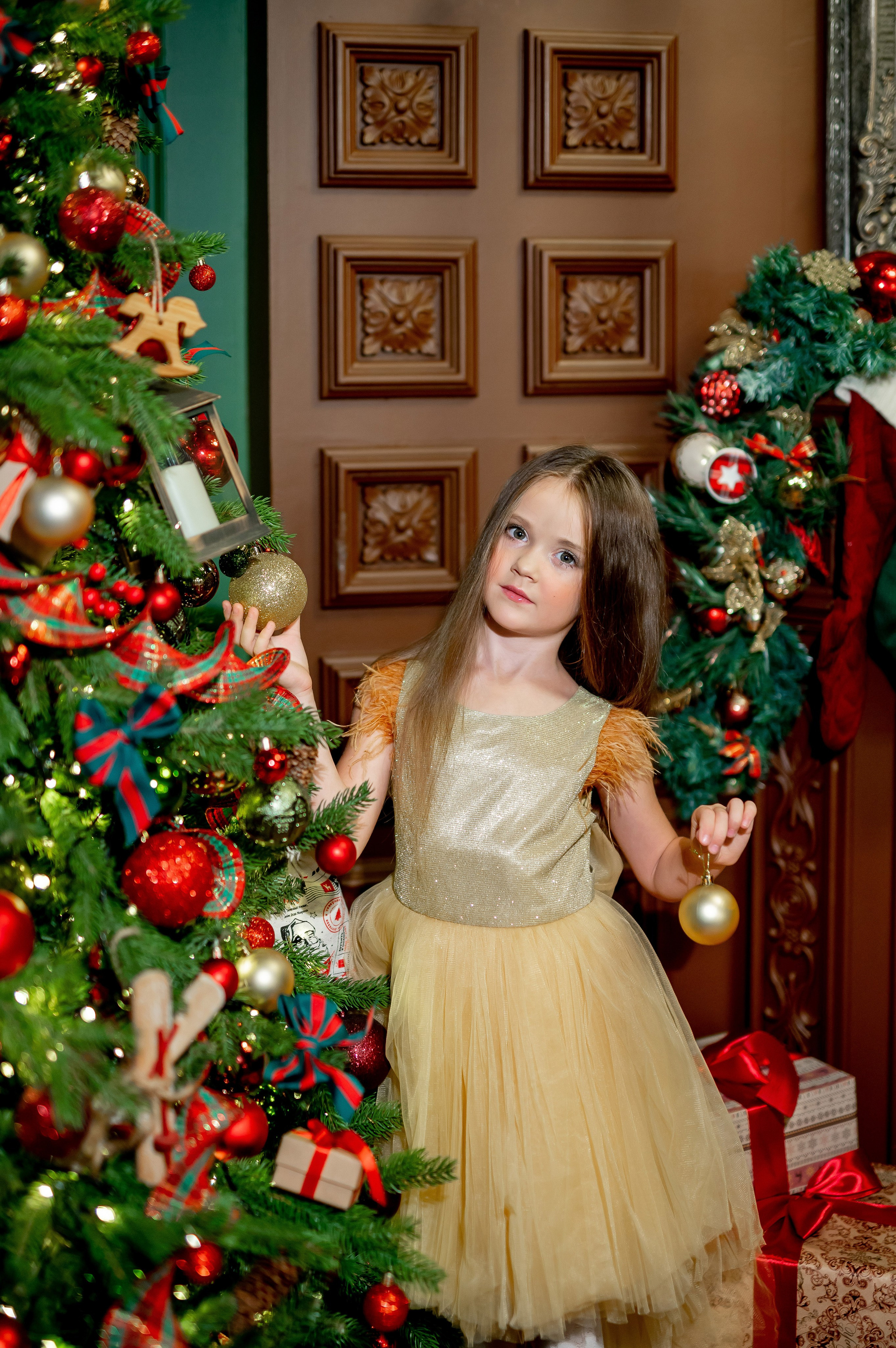 Новогодняя фотосессия в Leona Stage. Портретный, семейный и свадебный фотограф в Санкт-Петербурге и в Пушкине Ширяев Денис