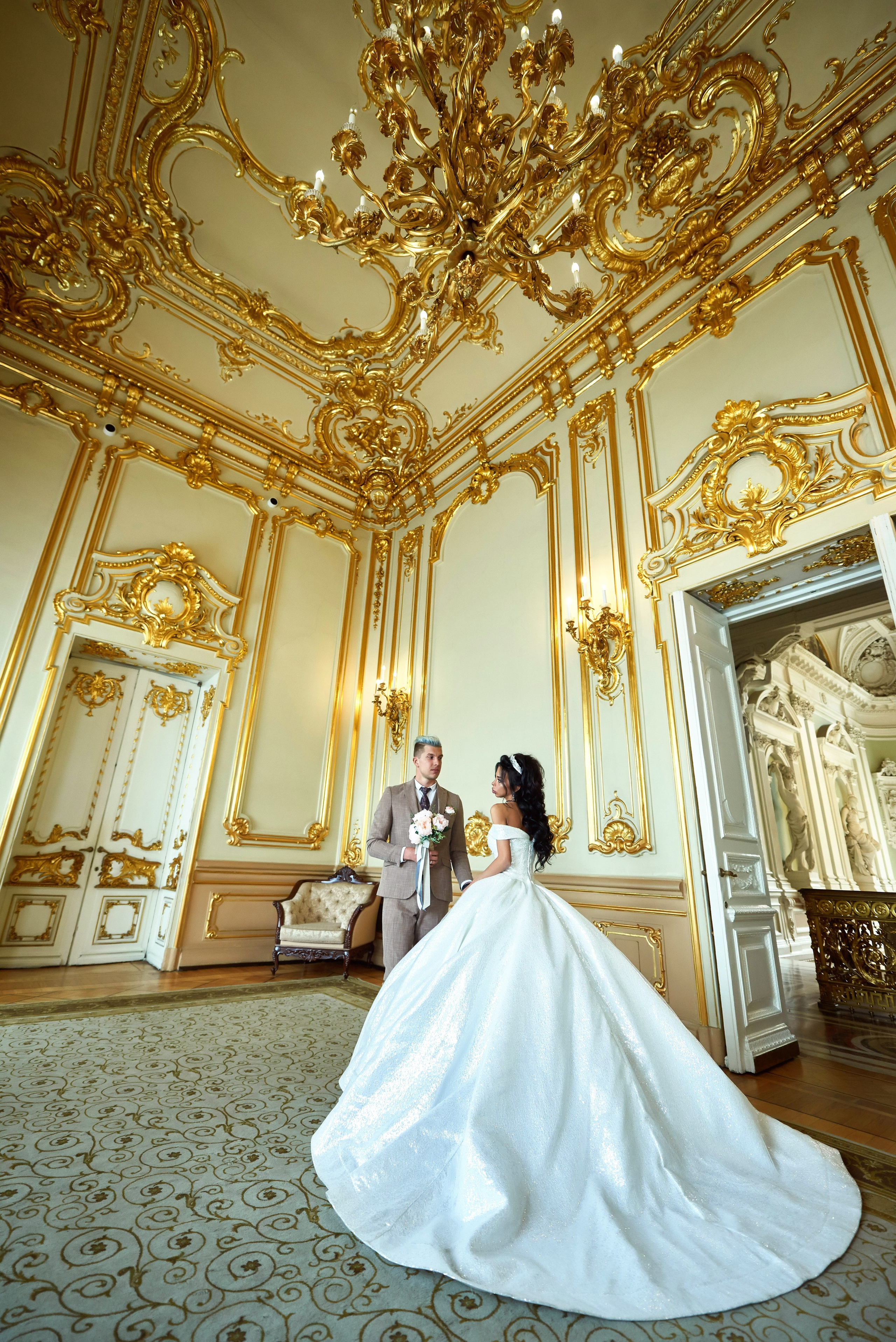 Михаил и Анна (Первый Дворец Бракосочетания России на Английской набережной 28). Портретный, семейный и свадебный фотограф в Санкт-Петербурге и в Пушкине Ширяев Денис