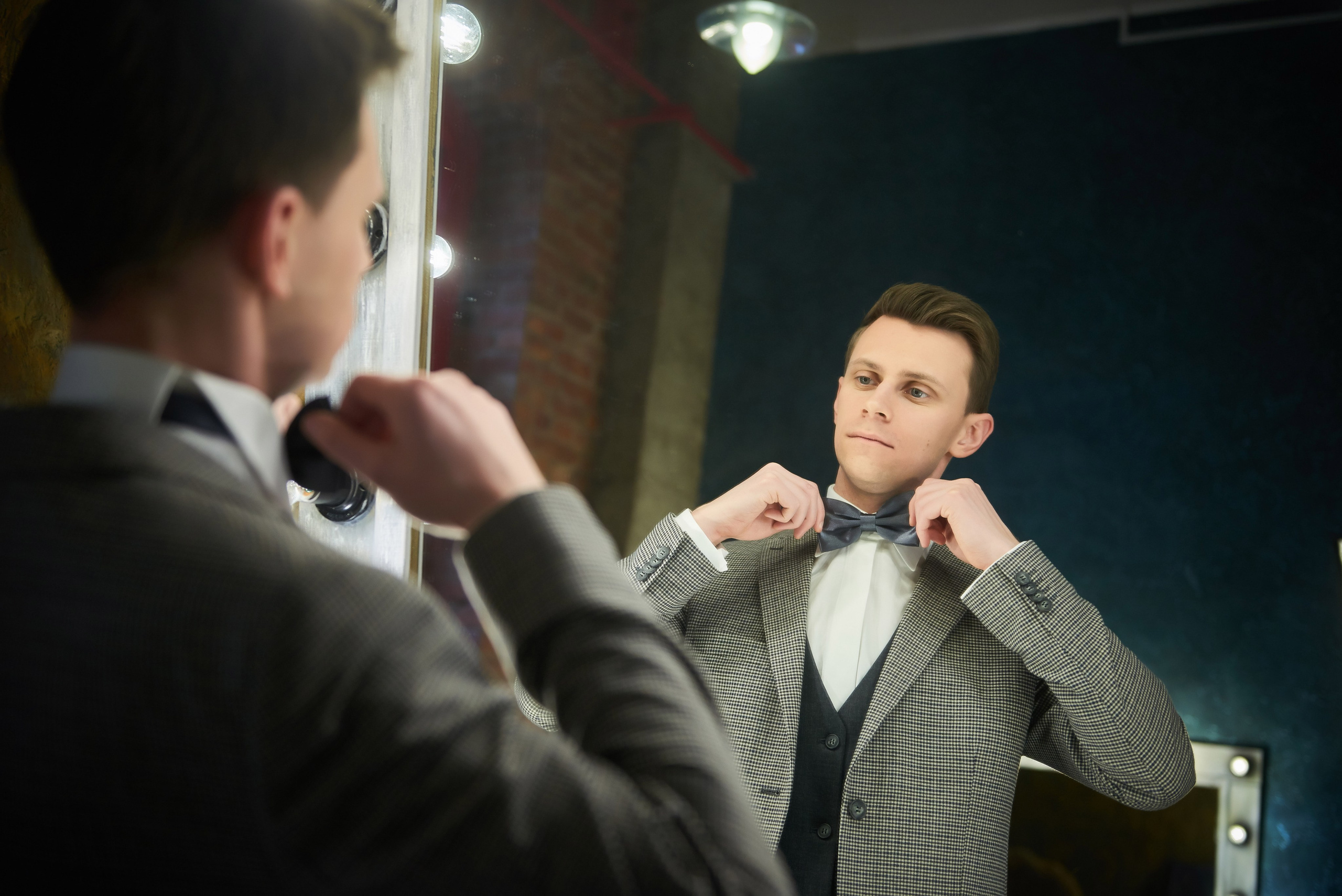 Наталия и Дмитрий (фотосессия в студии). Портретный, семейный и свадебный фотограф в Санкт-Петербурге и в Пушкине Ширяев Денис