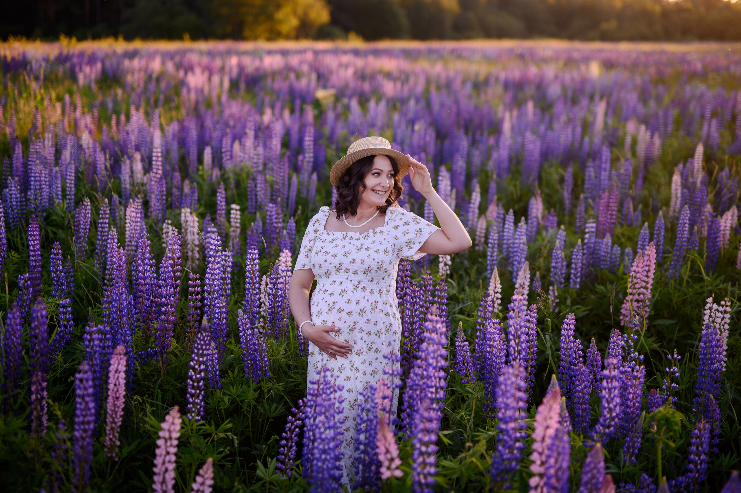 Люпиновое счастье. Портретный, семейный и свадебный фотограф в Санкт-Петербурге и в Пушкине Ширяев Денис