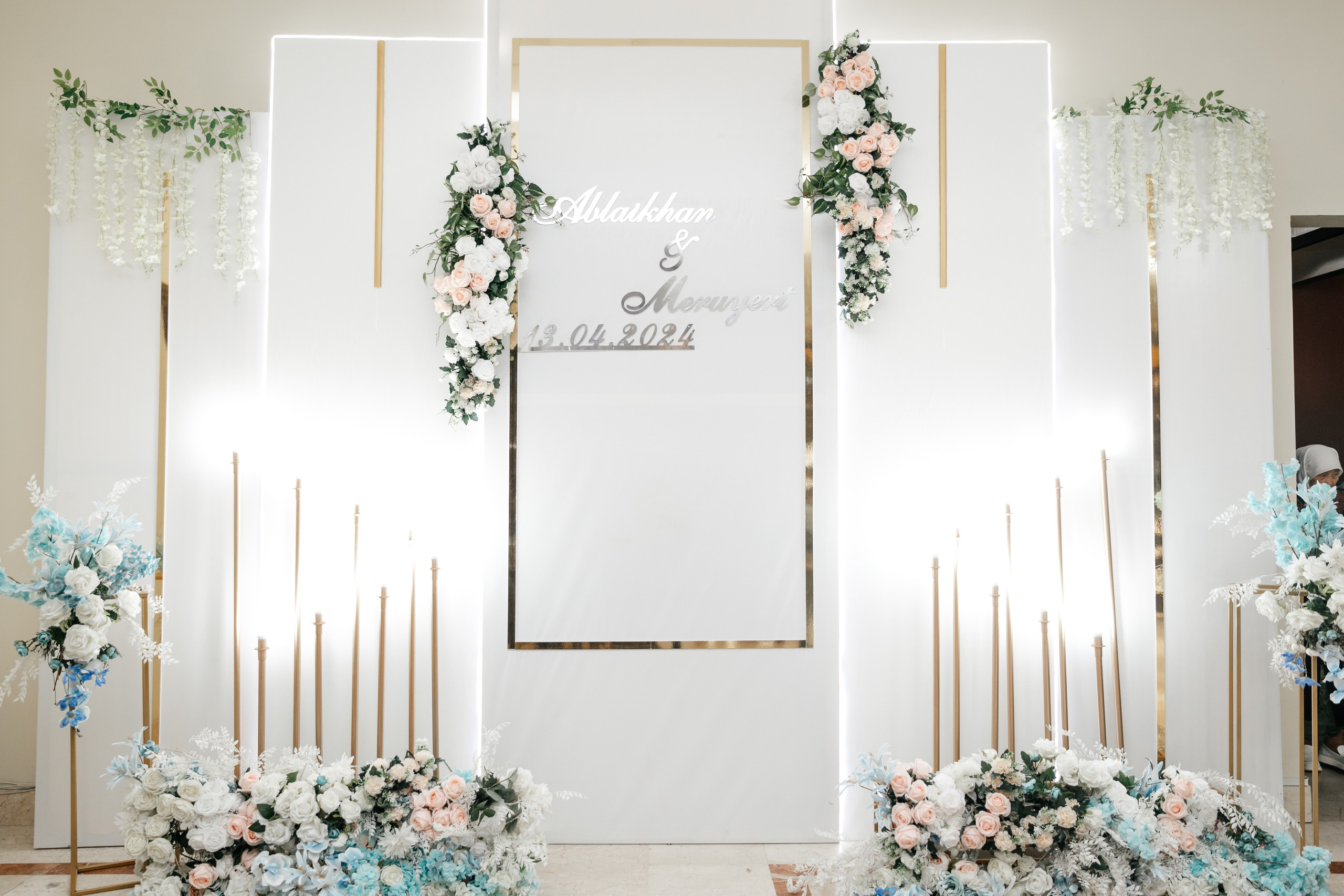 Свадебный банкет Абылайхан и Меруерт. Akkanatart.kz