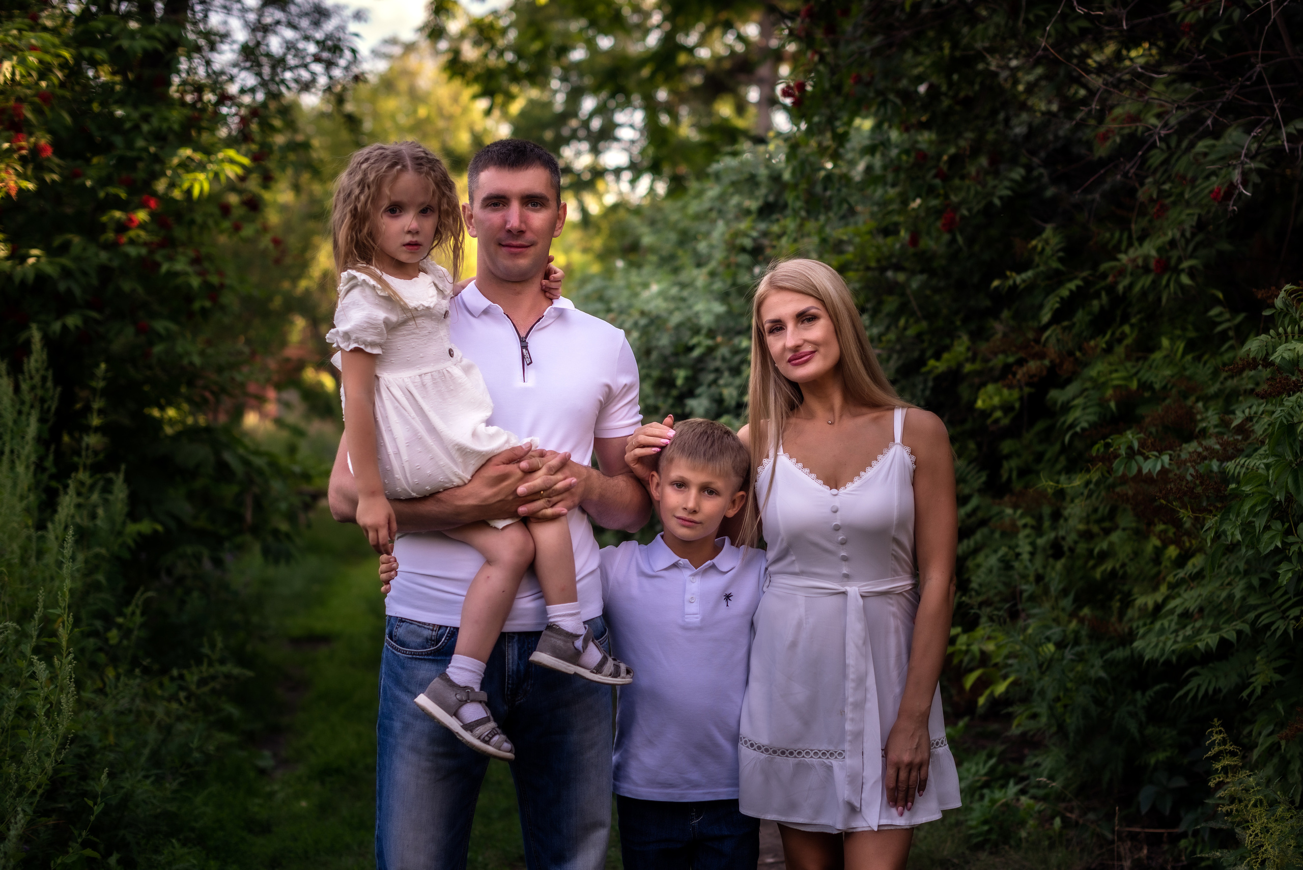 Наташа, Влад, Миша и Даша. Портретный фотограф из Омска Инна Пономарева