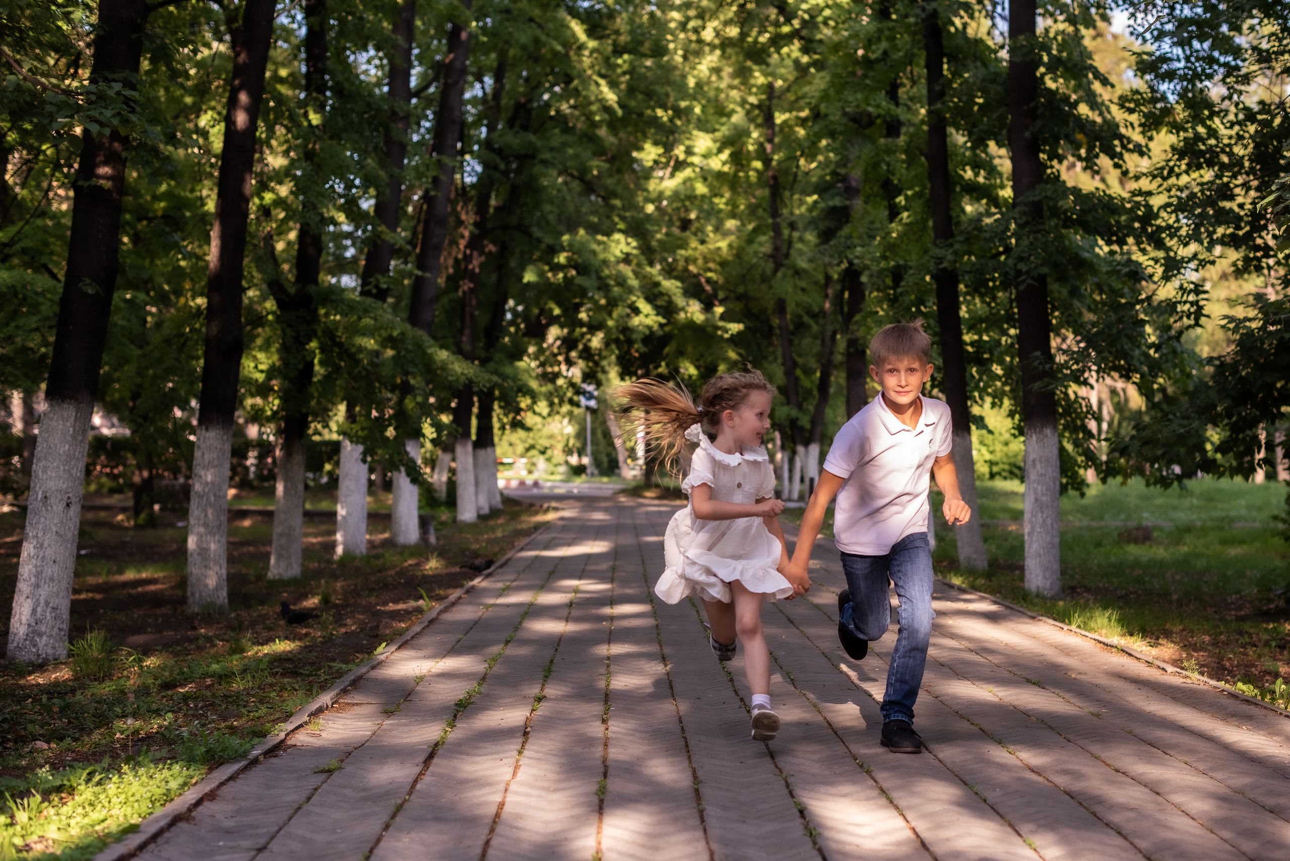 Наташа, Влад, Миша и Даша. Портретный фотограф из Омска Инна Пономарева