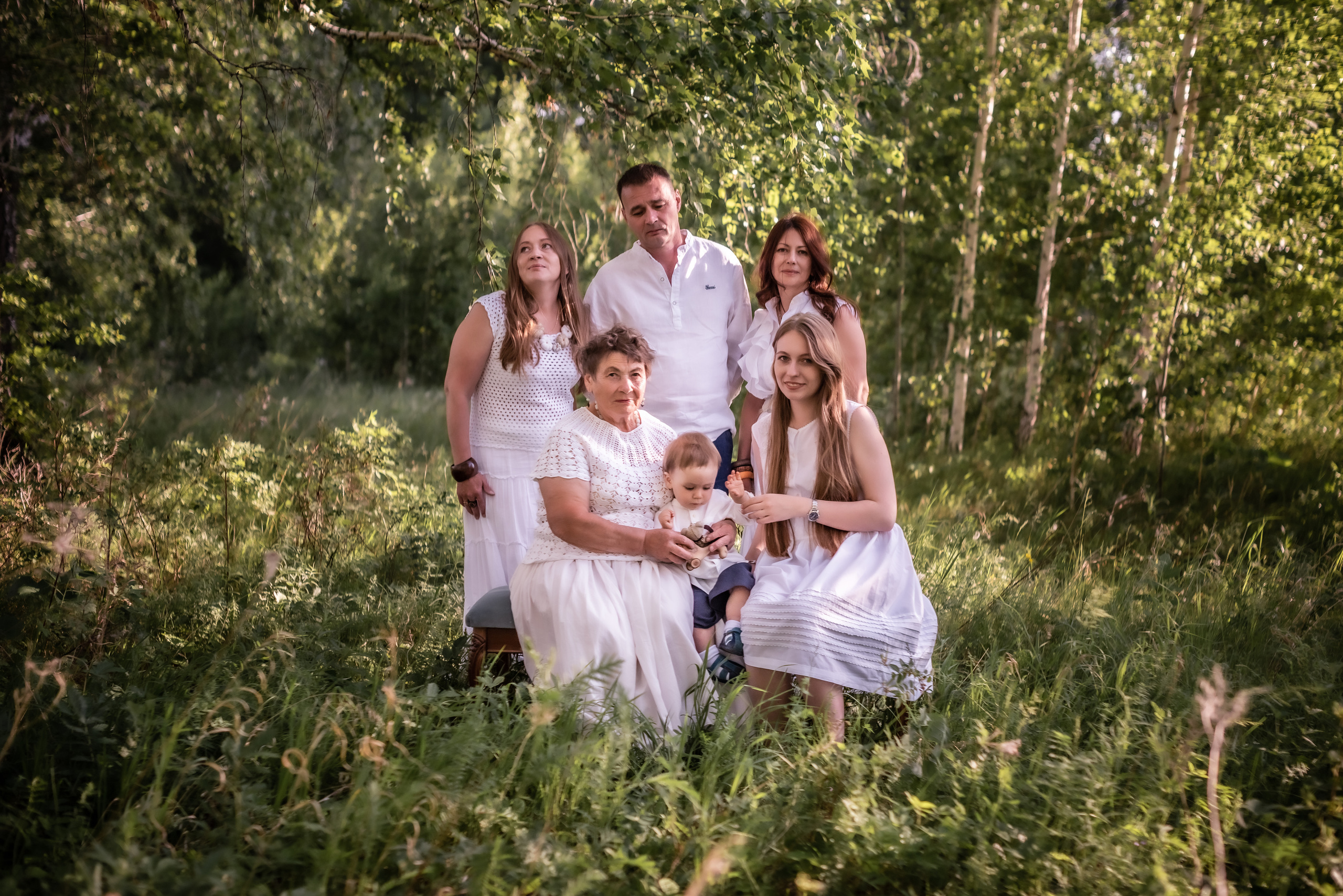 Евгений Павлович и его большая семья. Портретный фотограф из Омска Инна Пономарева