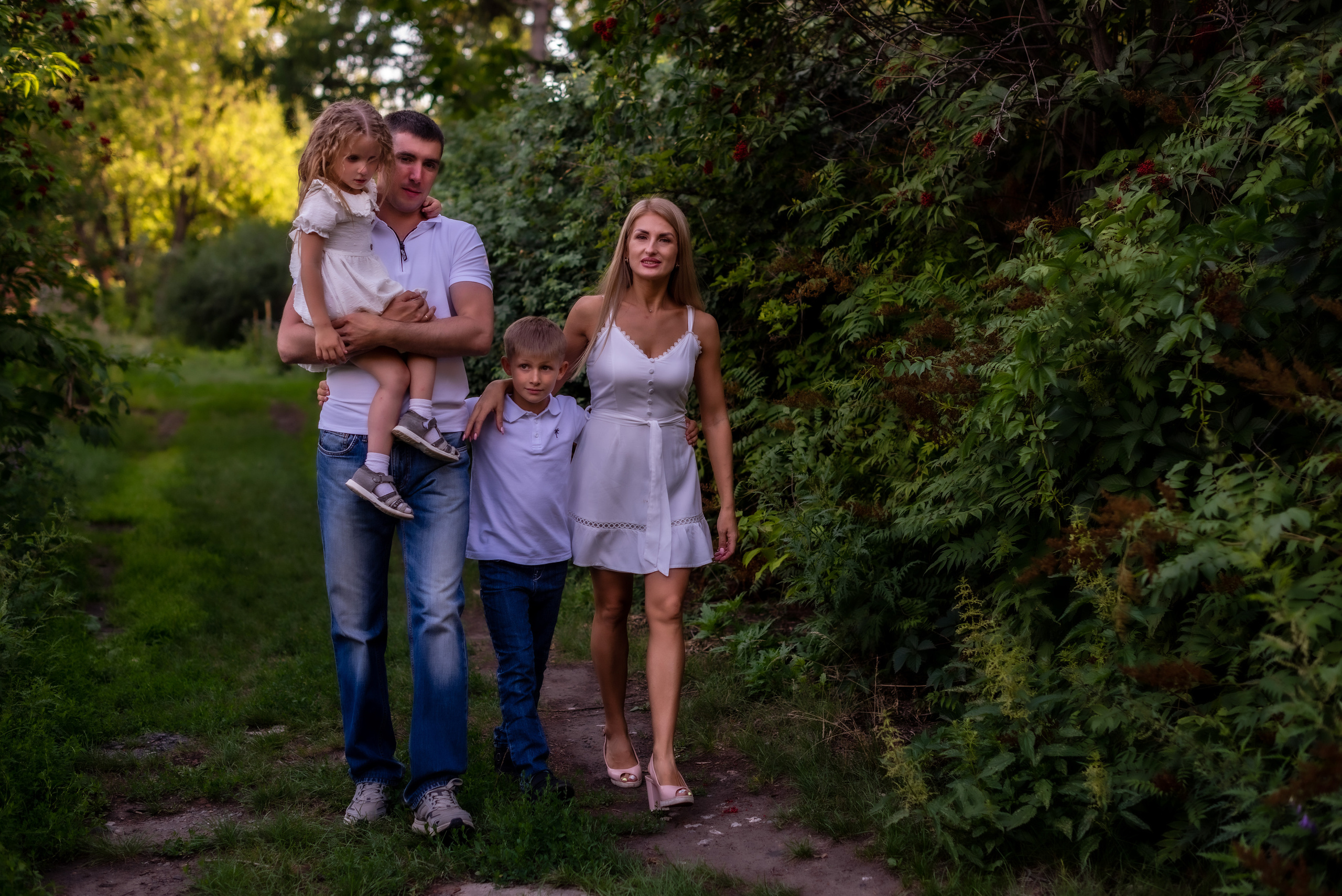 Наташа, Влад, Миша и Даша. Портретный фотограф из Омска Инна Пономарева