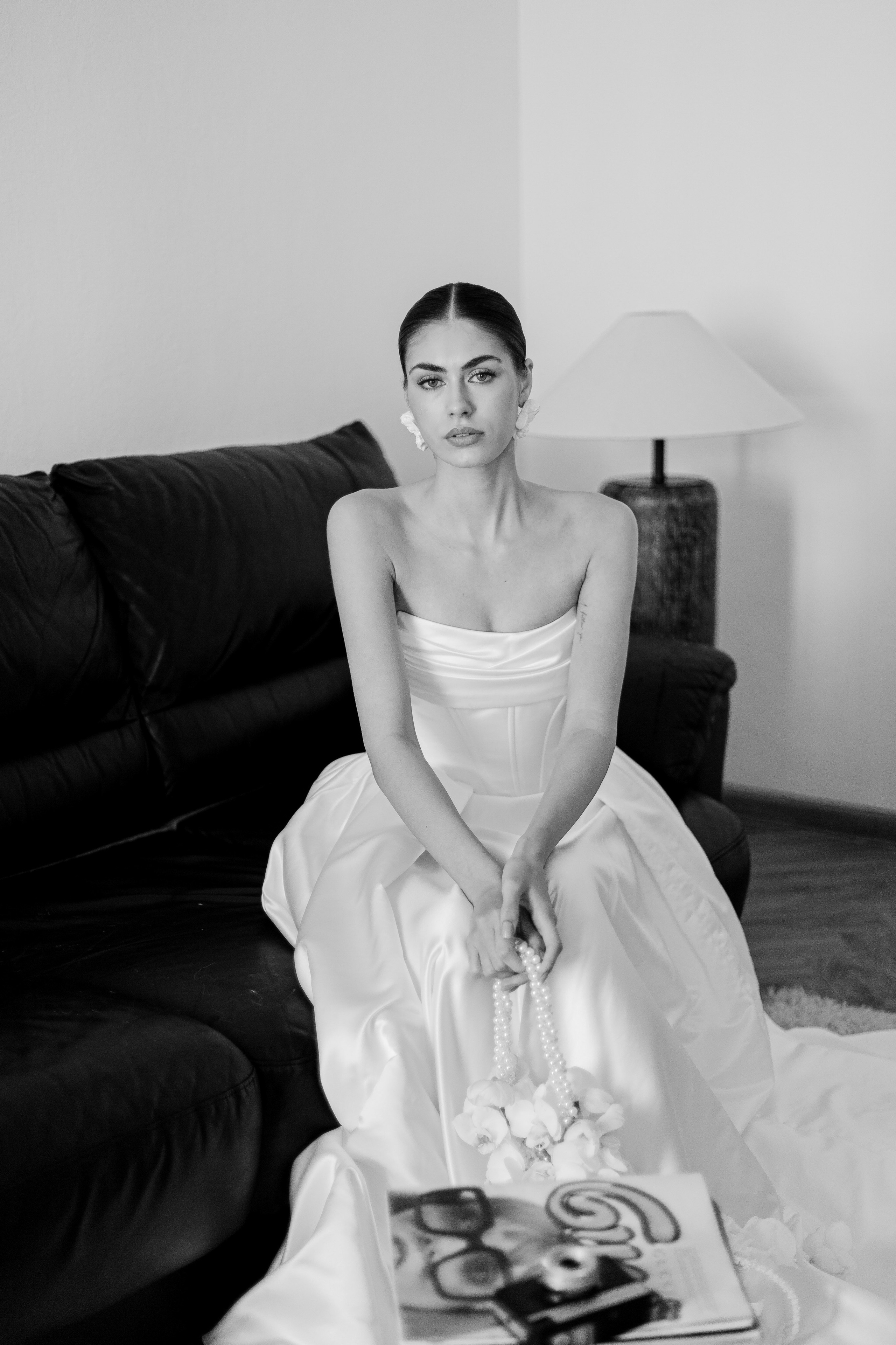 Стильное утро невесты, свадебный фотограф Москва, студия лофт