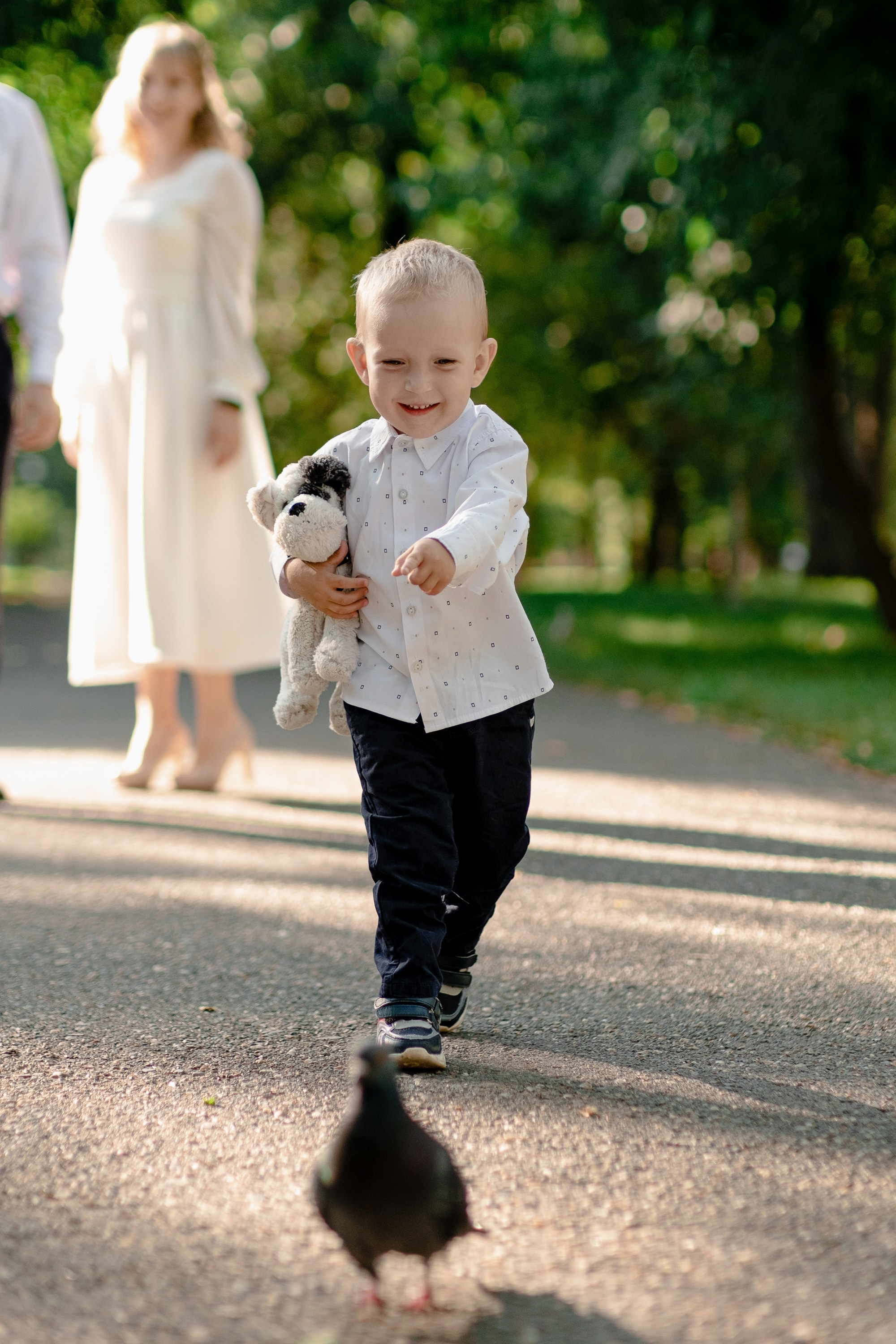 Семья в парке. Фотограф Ёля Ильясова Оренбург