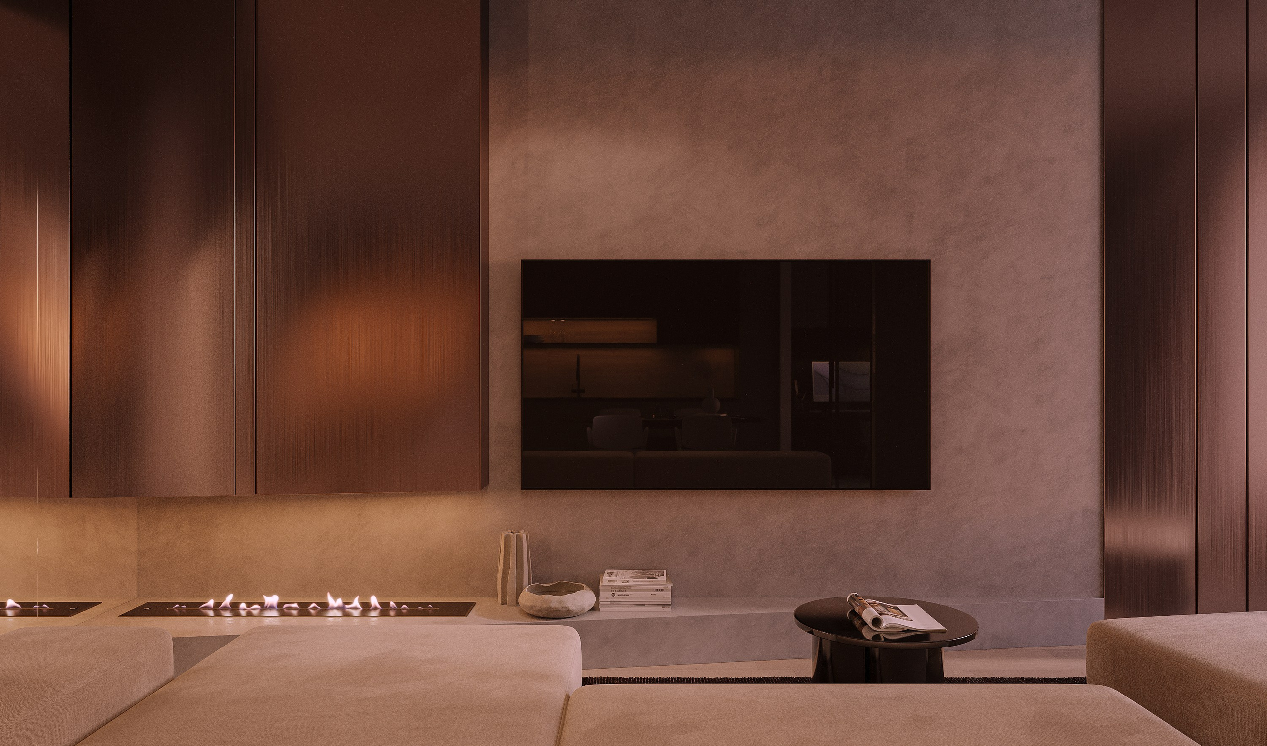 Квартира для L+D Archatelier. 3D визуализация интерьера и архитектурной среды