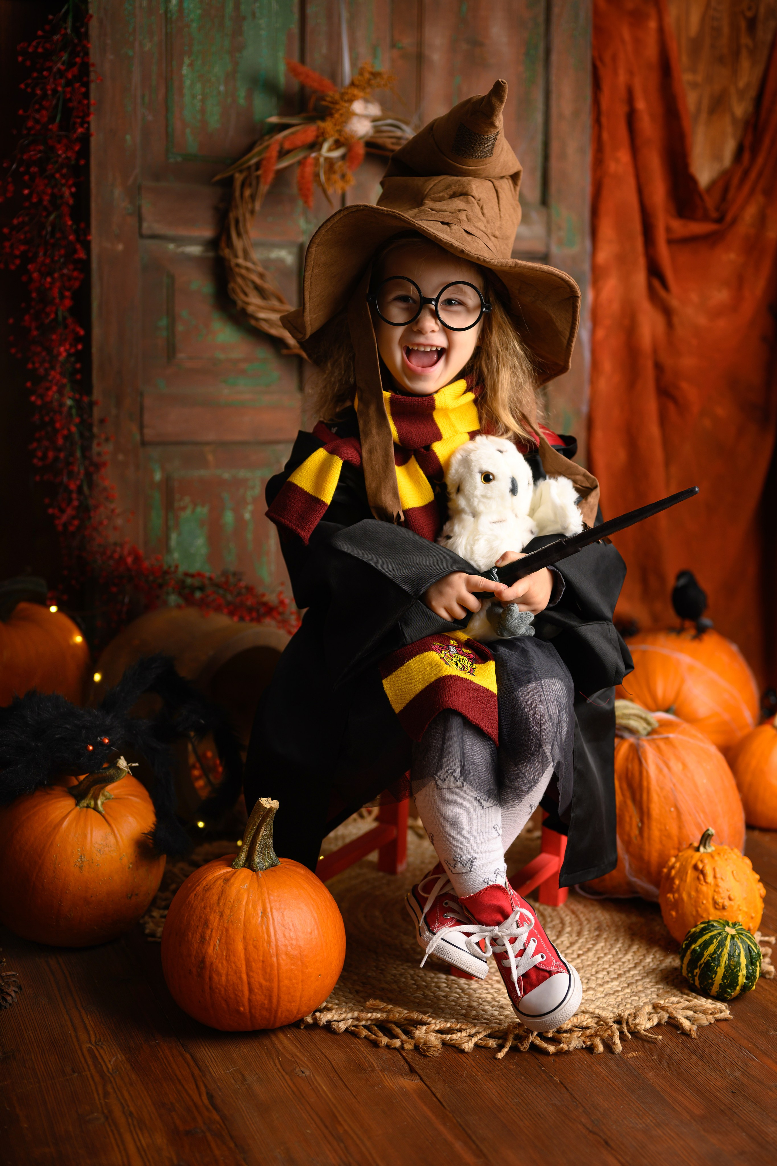 Фотопроект Гарри Поттер и Halloween. Семейный, детский фотограф в Москве Дегтярева Анастасия