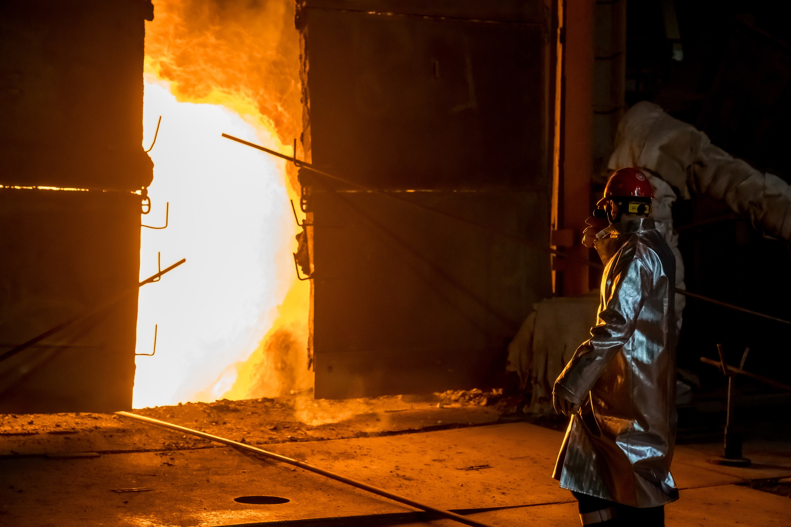 ККЦ выплавил 900-миллионную тонну стали. Сергей Петруша. Фотограф