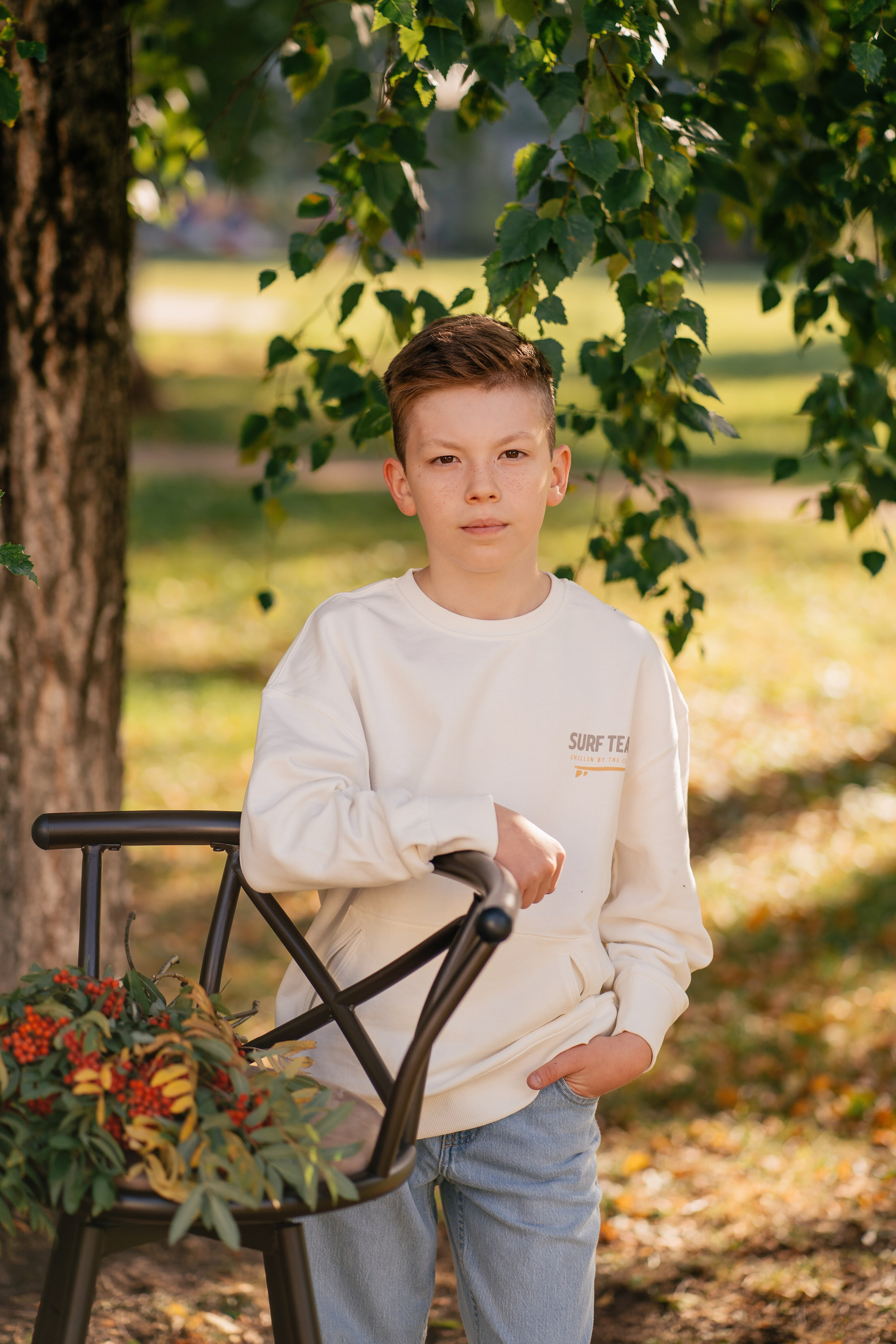 Осенняя фотосессия для школьников. Выпускные альбомы в городе Кирове. Фотограф Екатерина Невская