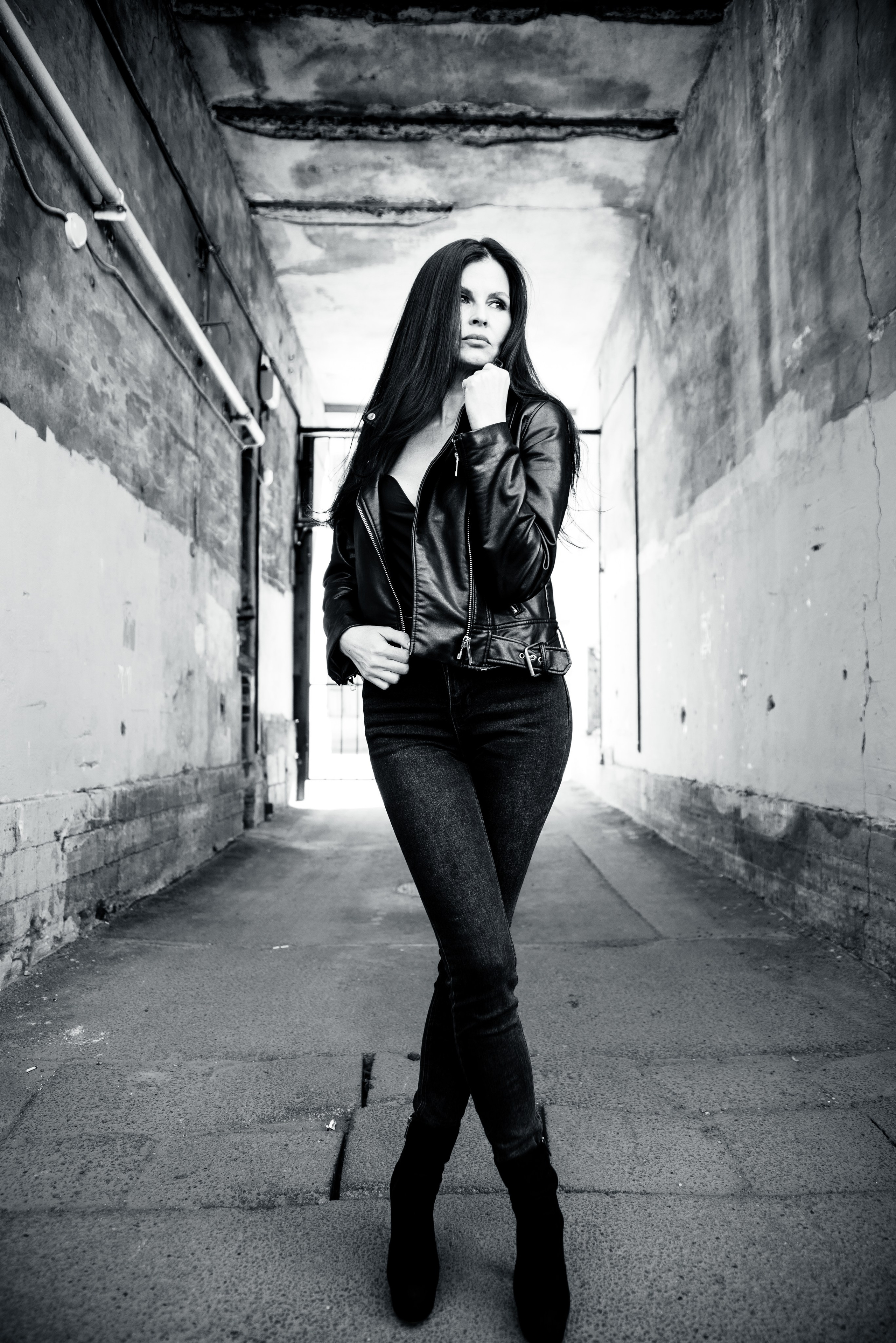 Аня. Фотосессия на улице и в студии