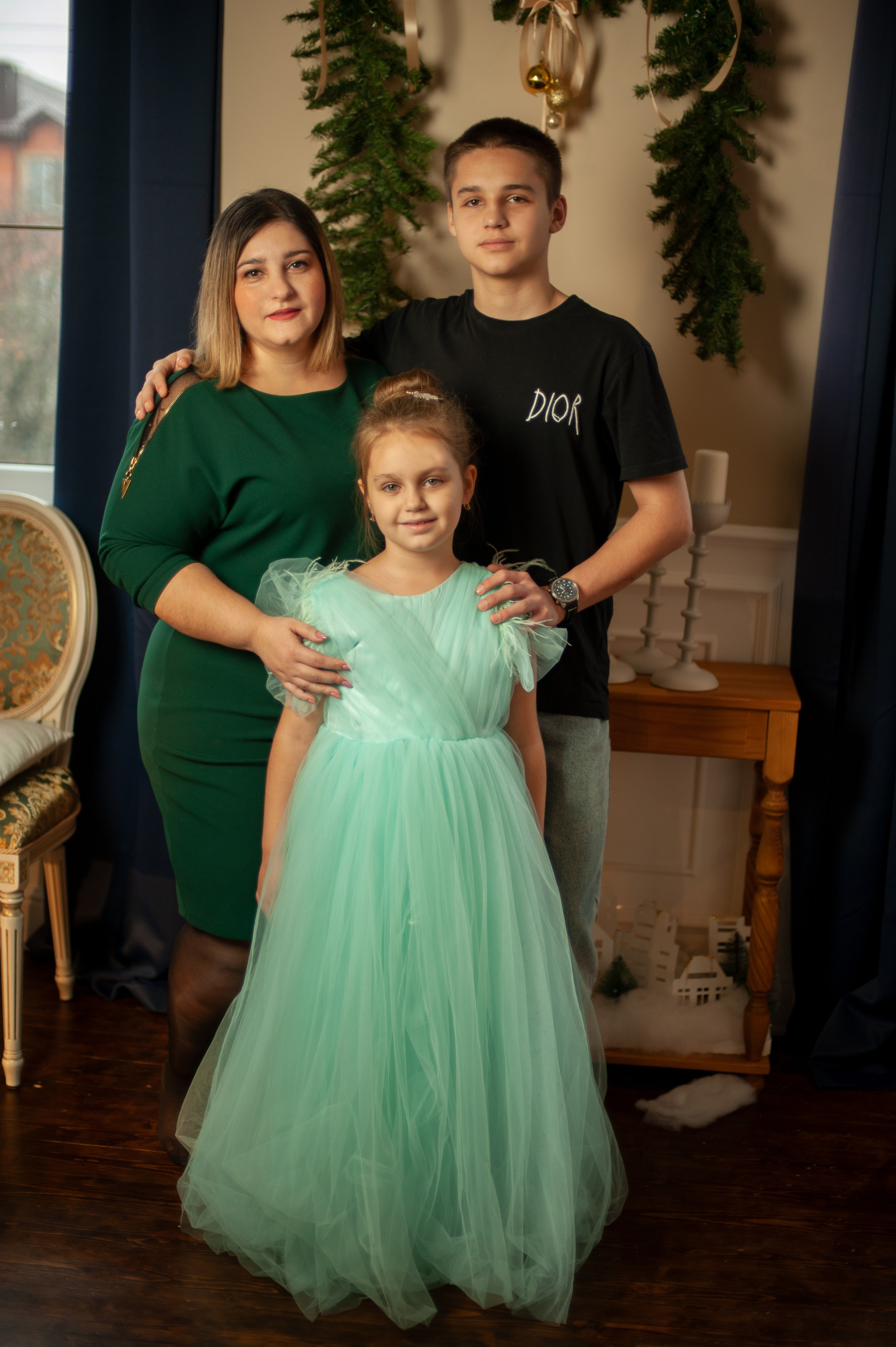 Семейная новогодняя Фотосессия. Семейный Свадебный Фотограф в Ростове-на-Дону Батайске Дмитрий Александрович