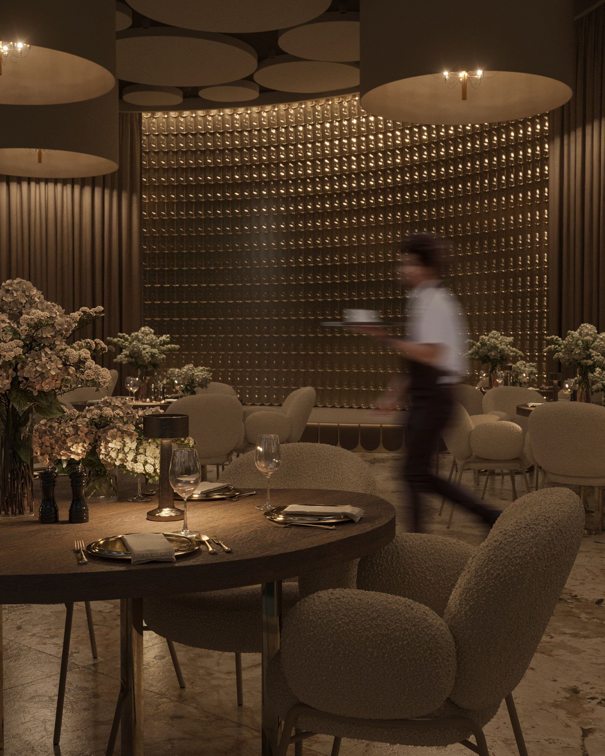 Restaurant in Moscow. 3D-визуализатор интерьеров Мария