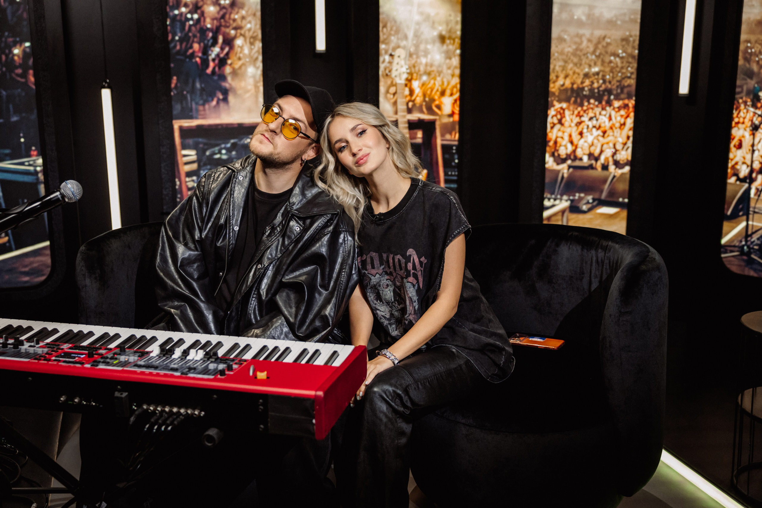 NANSI & SIDOROV в подкасте «Звук за кадром» с Яной Чуриковой❤️. ФОТОГРАФ ИРИНА ШАМАТАВА