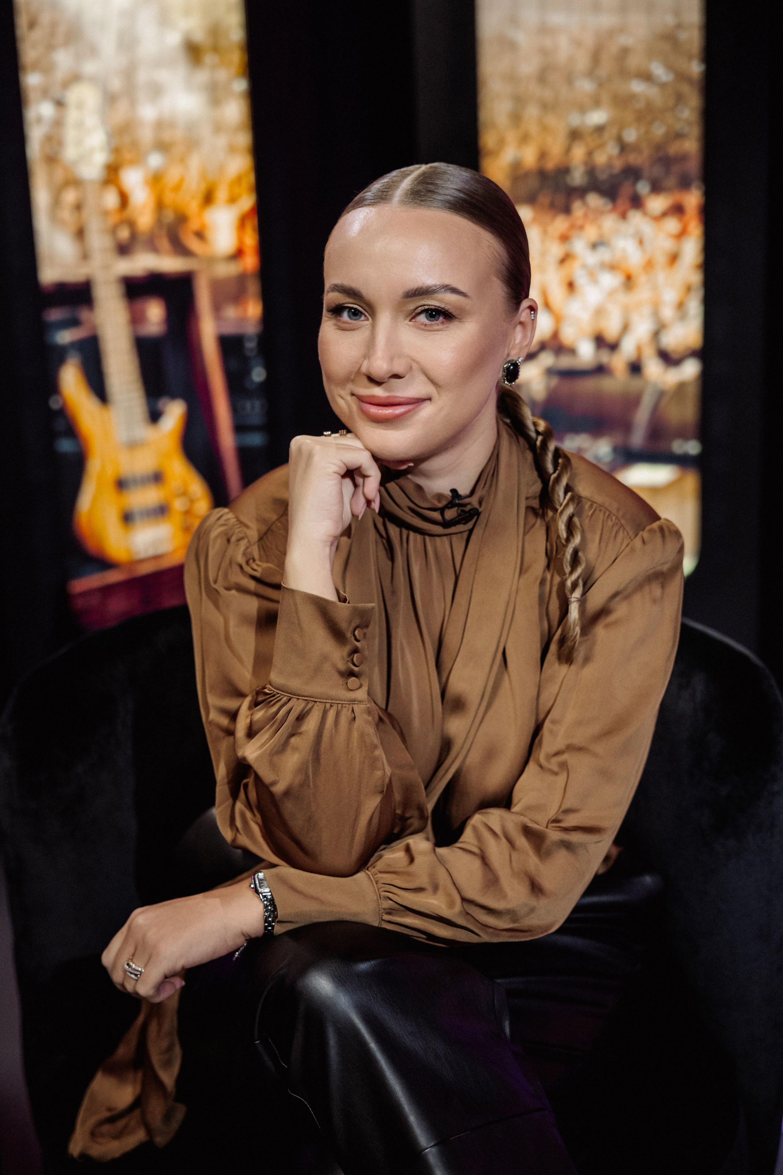 Анастасия Галкина в подкасте «Женский ритм» с Яной Чуриковой❤️. ФОТОГРАФ ИРИНА ШАМАТАВА