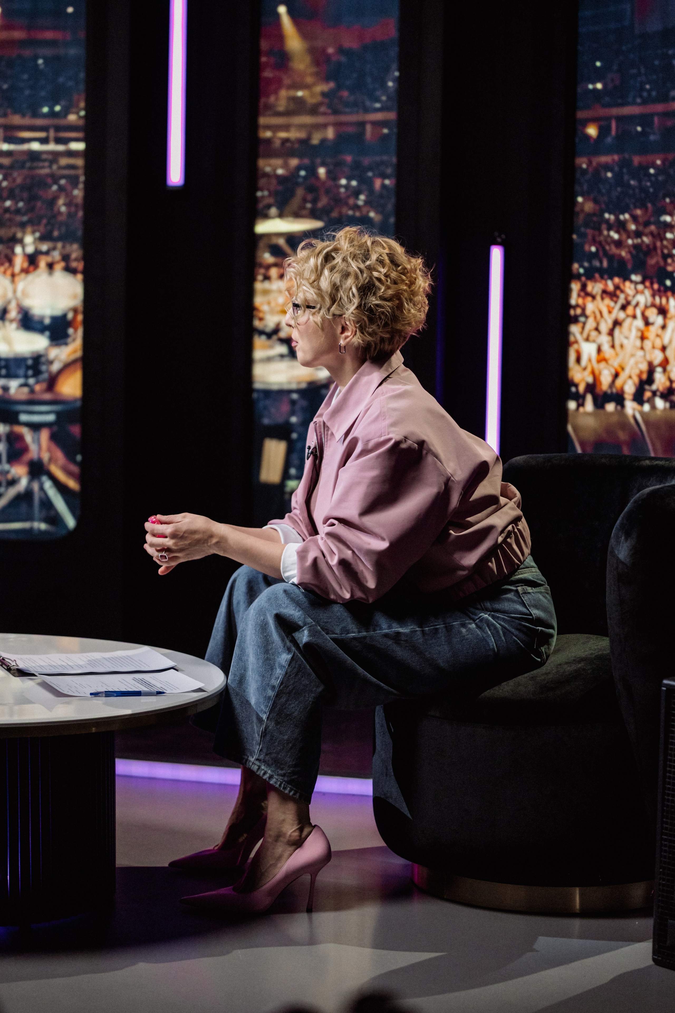 Анастасия Галкина в подкасте «Женский ритм» с Яной Чуриковой❤️. ФОТОГРАФ ИРИНА ШАМАТАВА