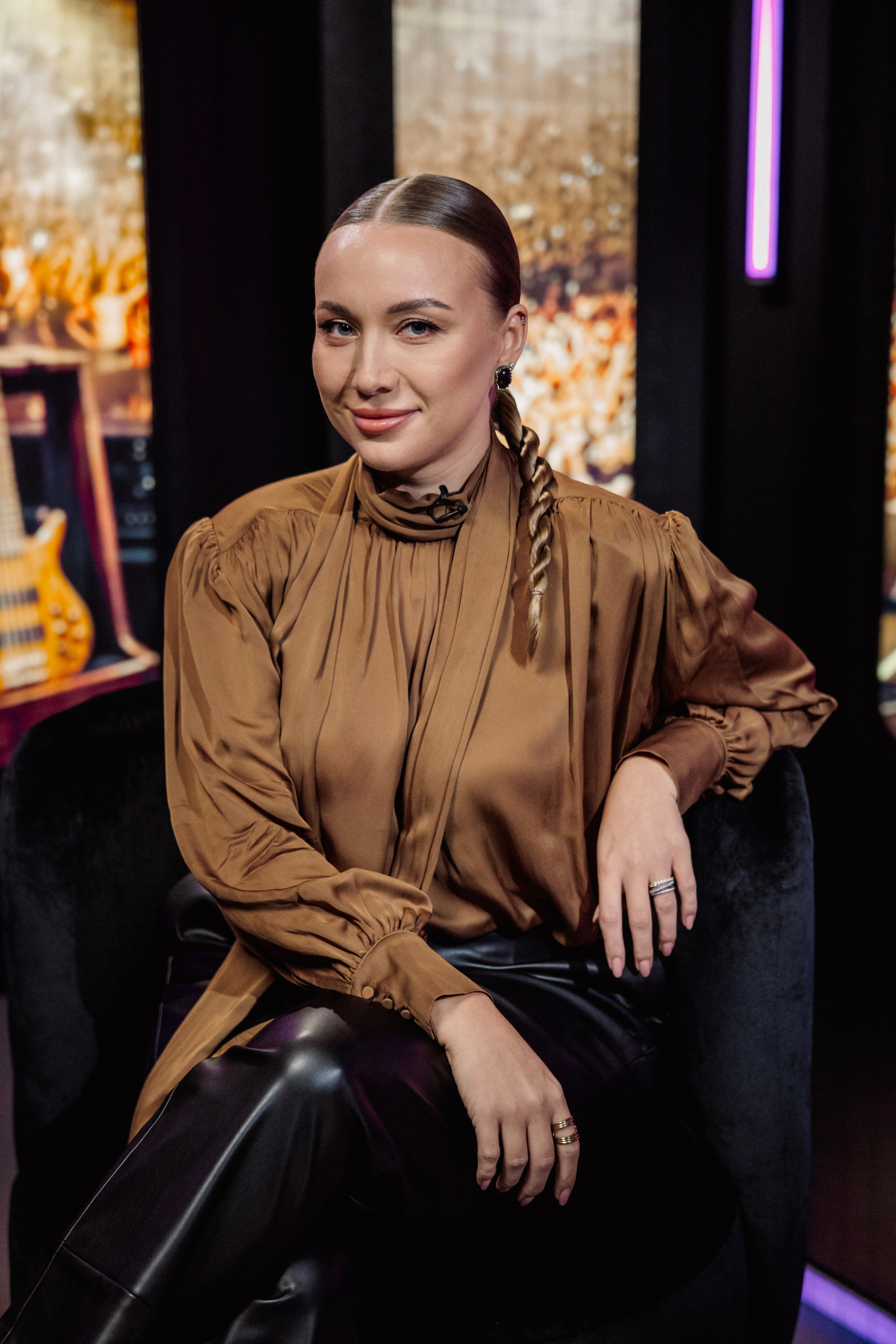 Анастасия Галкина в подкасте «Женский ритм» с Яной Чуриковой❤️. ФОТОГРАФ ИРИНА ШАМАТАВА