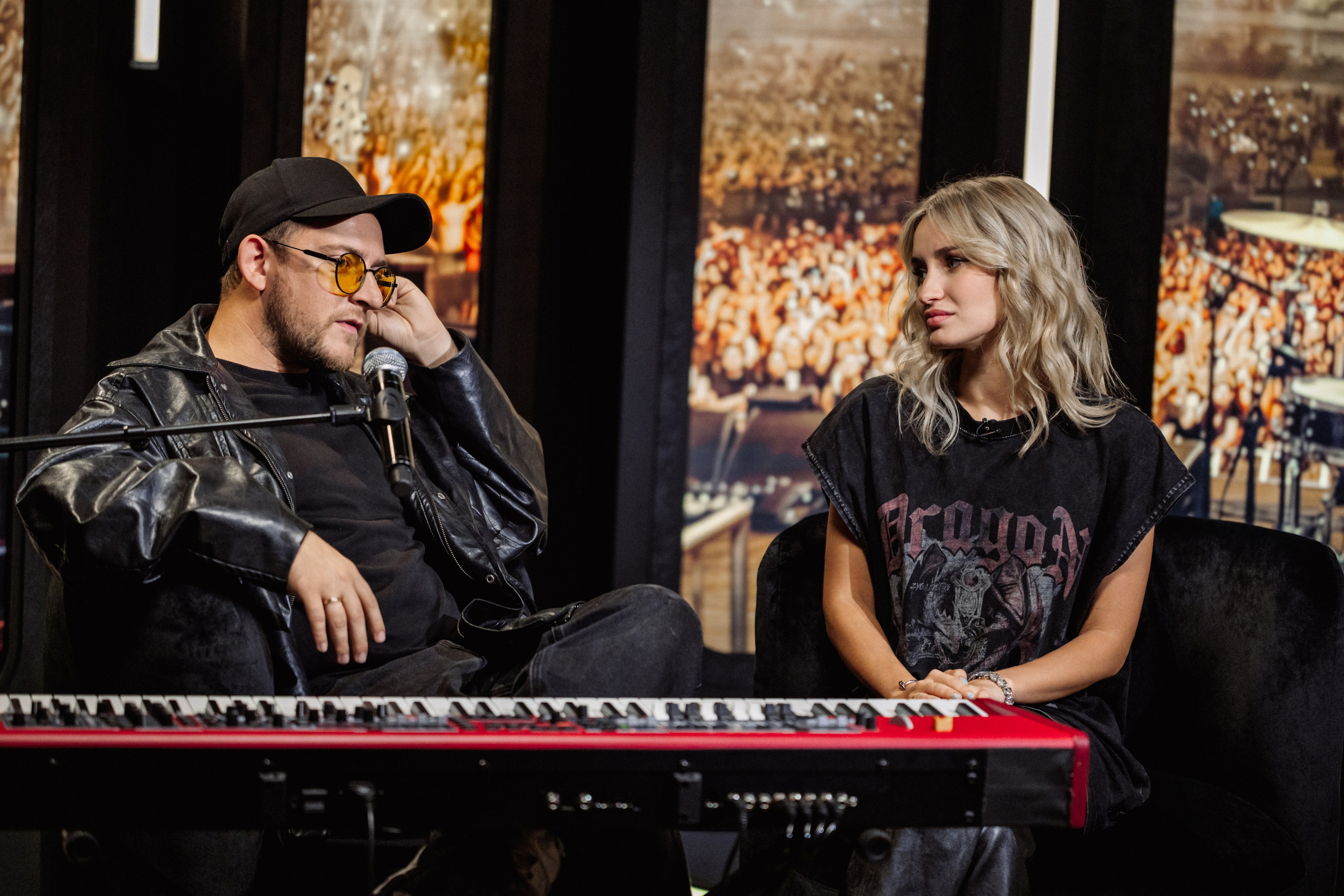 NANSI & SIDOROV в подкасте «Звук за кадром» с Яной Чуриковой❤️. ФОТОГРАФ ИРИНА ШАМАТАВА