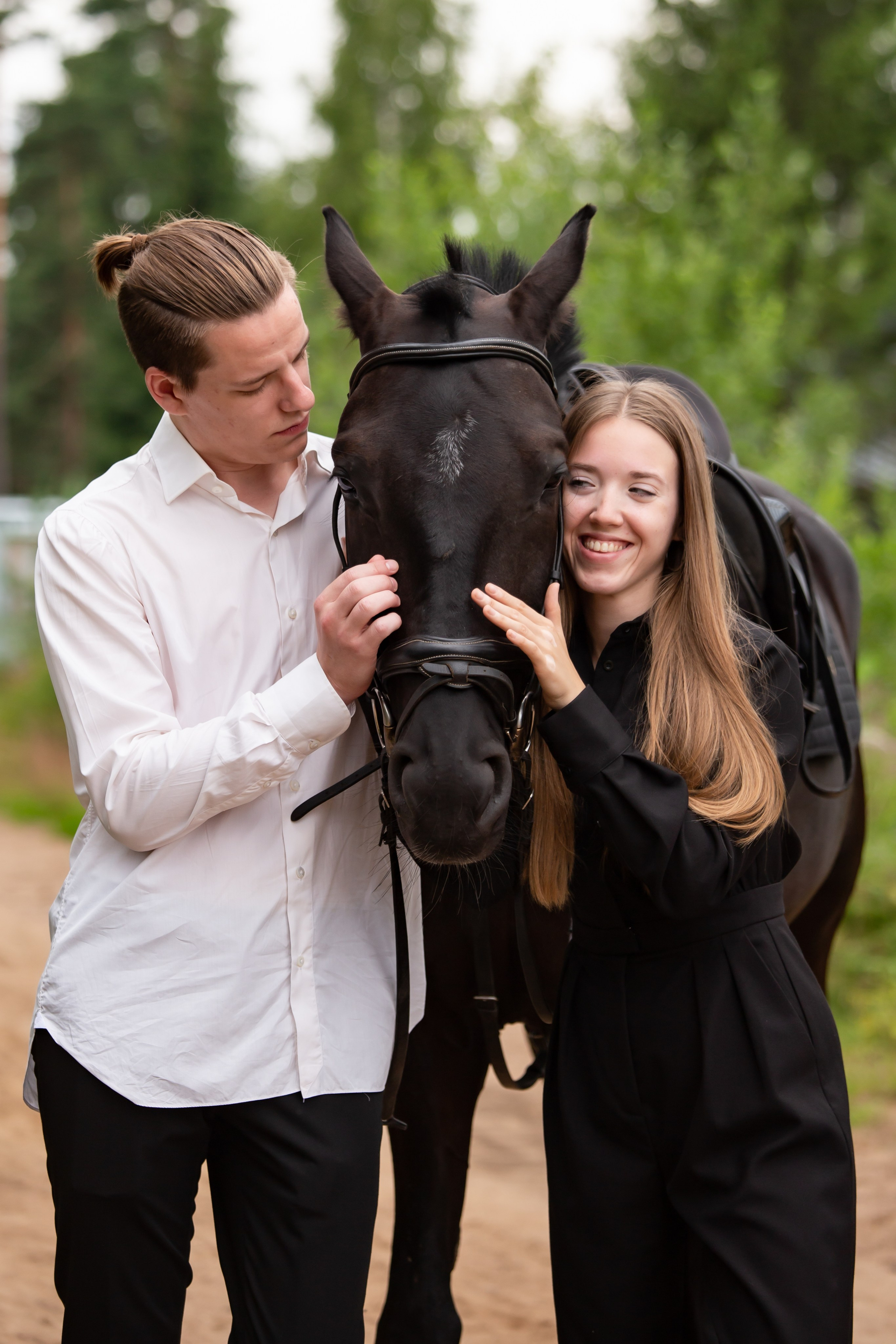 Фотопрогулки с Гороскопом. Конный фотограф в Санкт-Петербурге Анна Лебедева