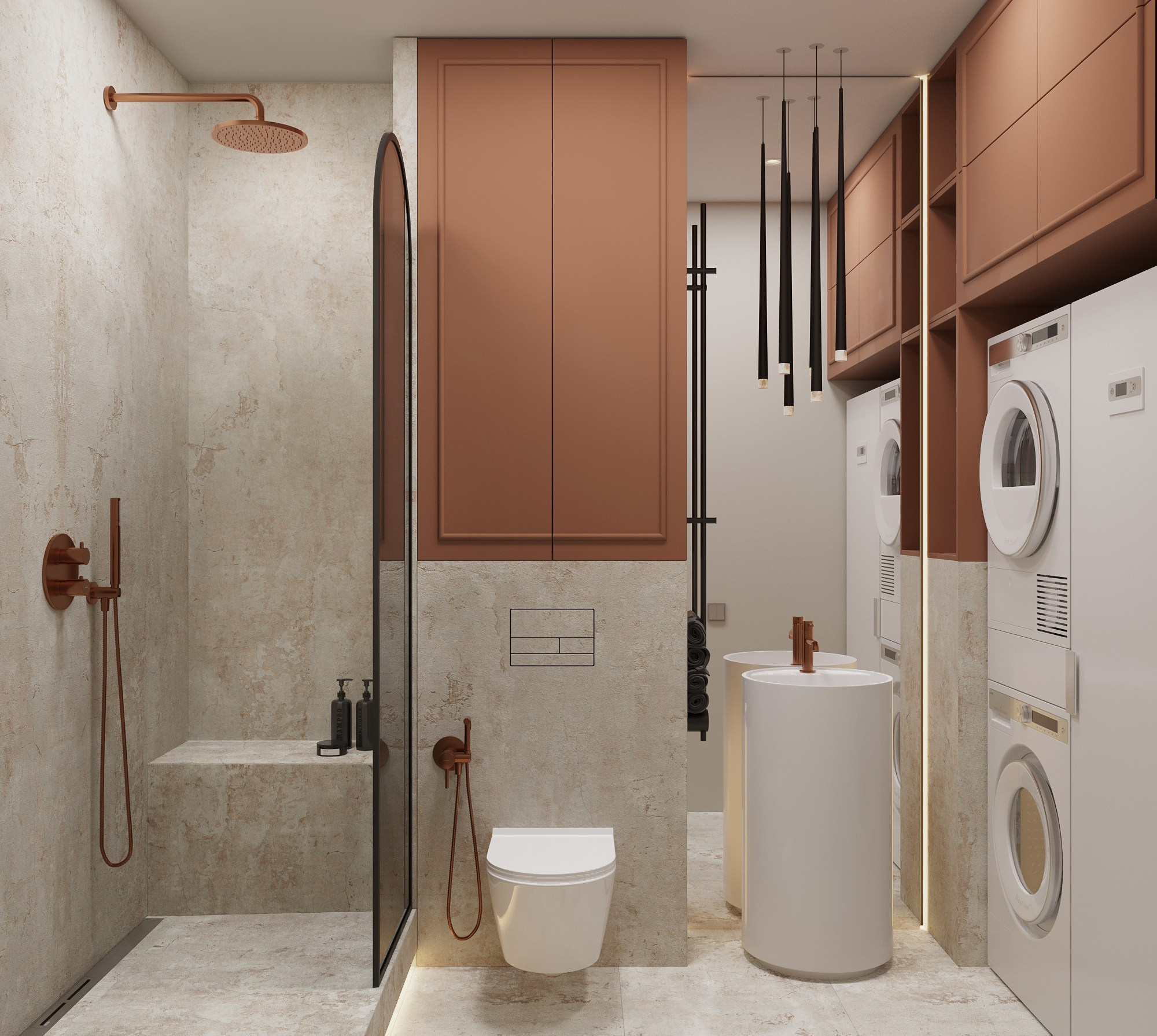 ЖК Sydney city Дизайн Мария Попова. 3D визуализатор интерьеров Ксения Жарко