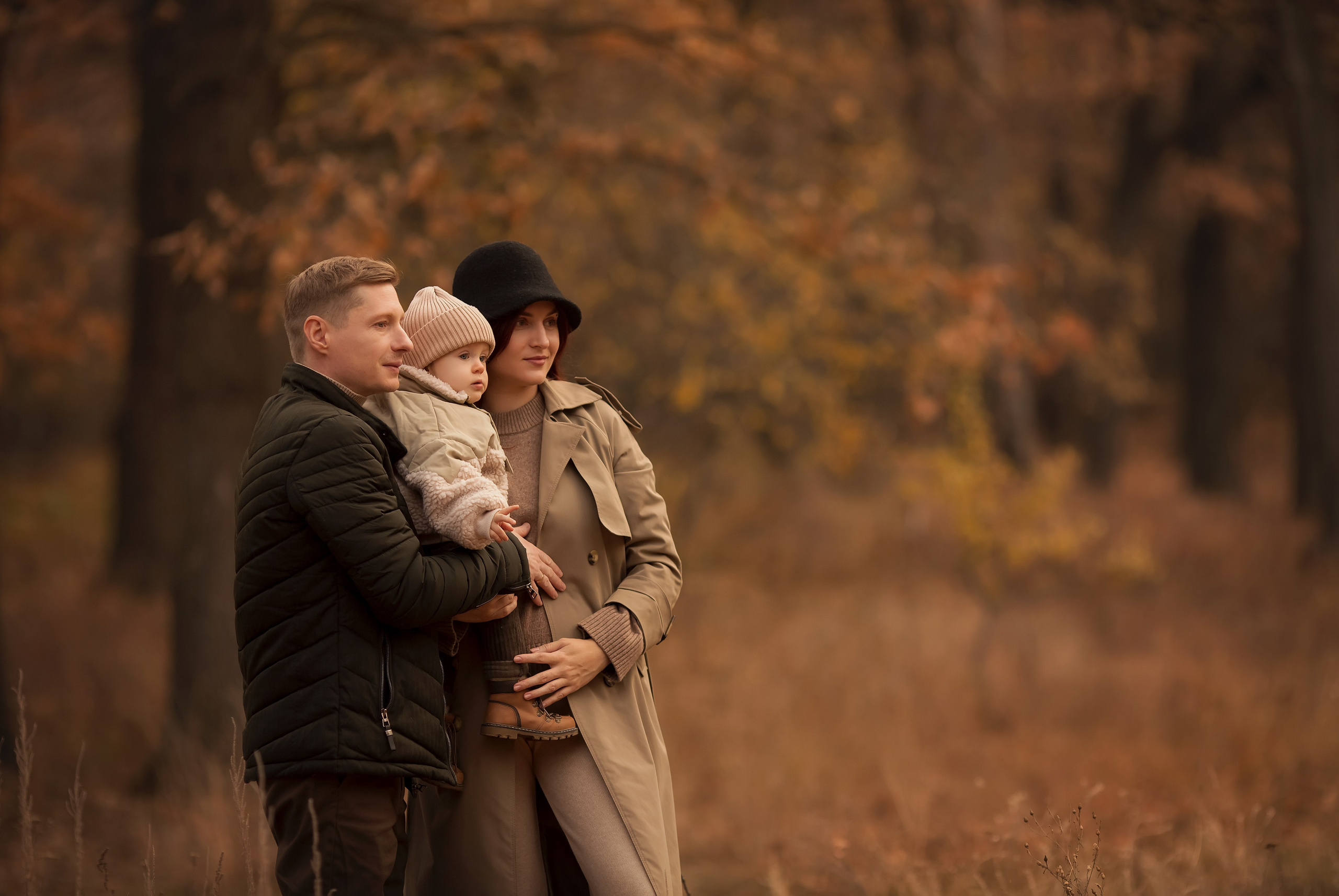 Осень в лесу. Семейный и детский фотограф в Саратове Полина Коткина