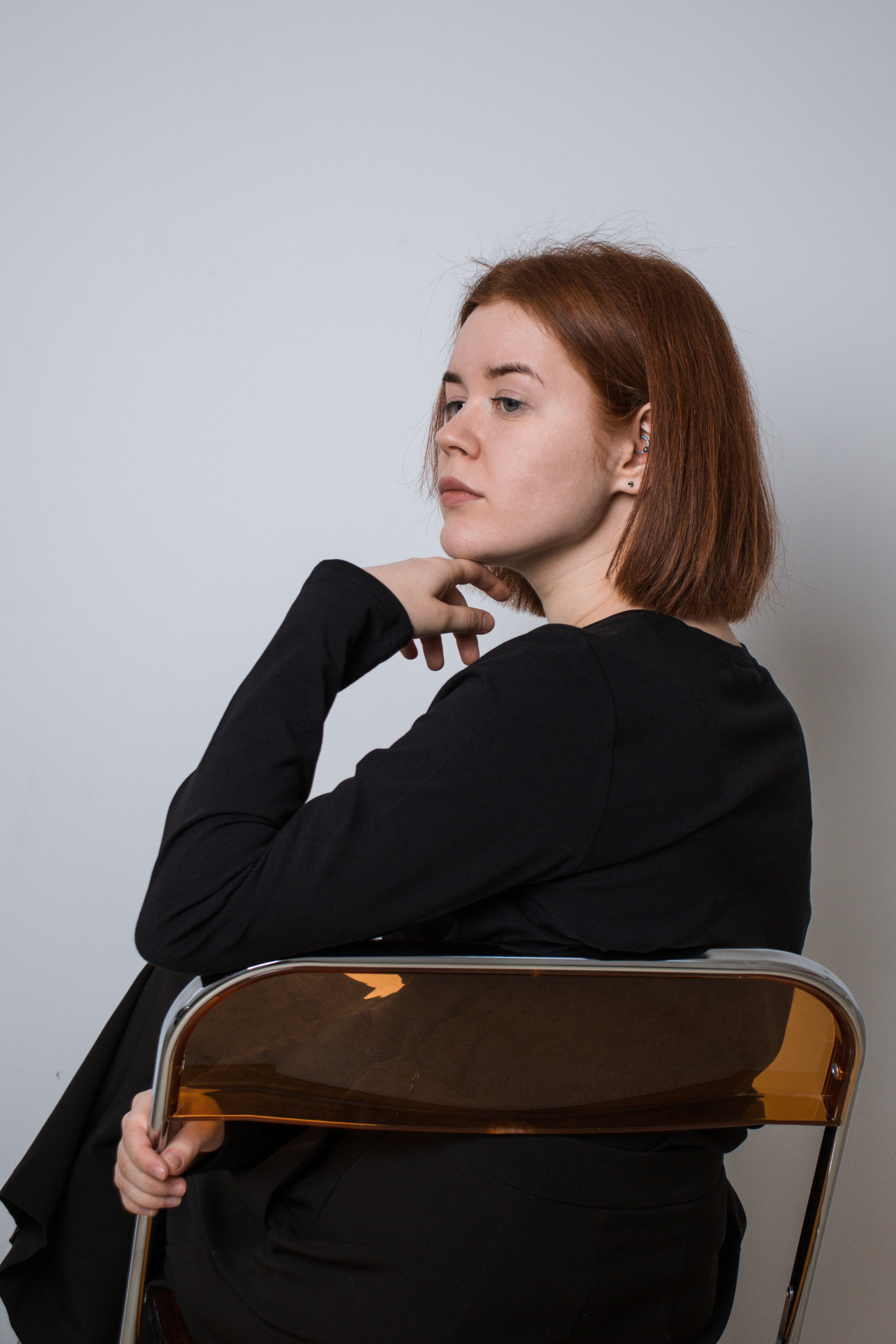 Портретная фотосессия. Обратная сторона фасада | фотограф СПб