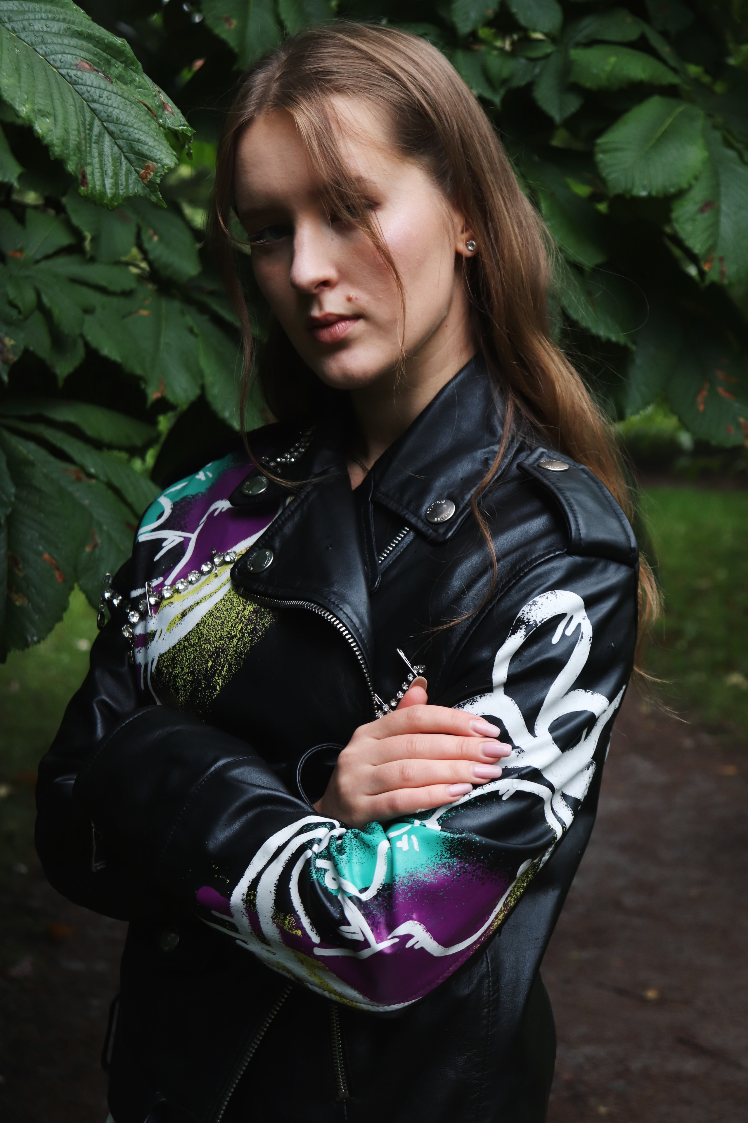 Портретная фотосессия. Обратная сторона фасада | фотограф СПб