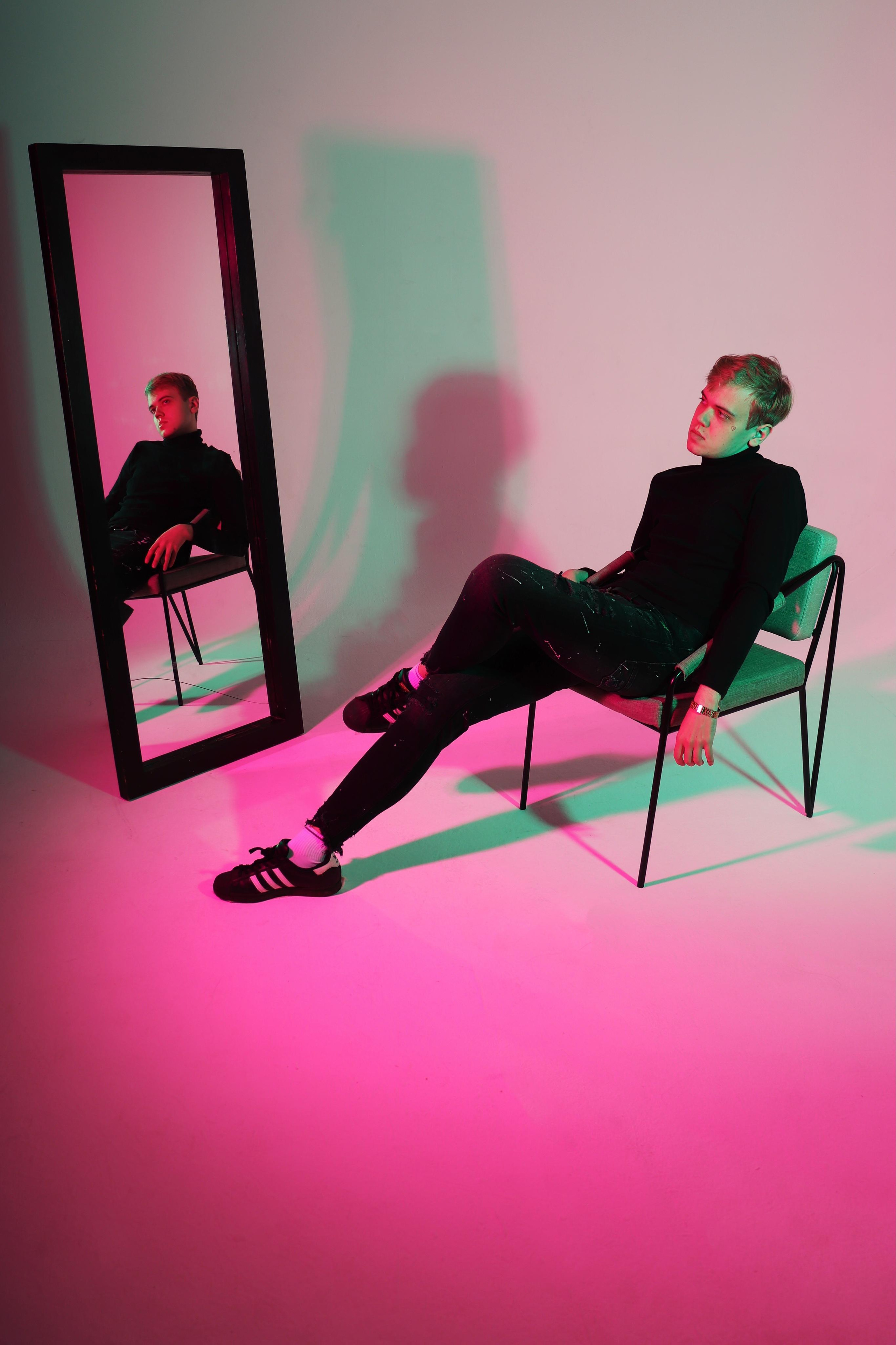 Портретная фотосессия. Обратная сторона фасада | фотограф СПб