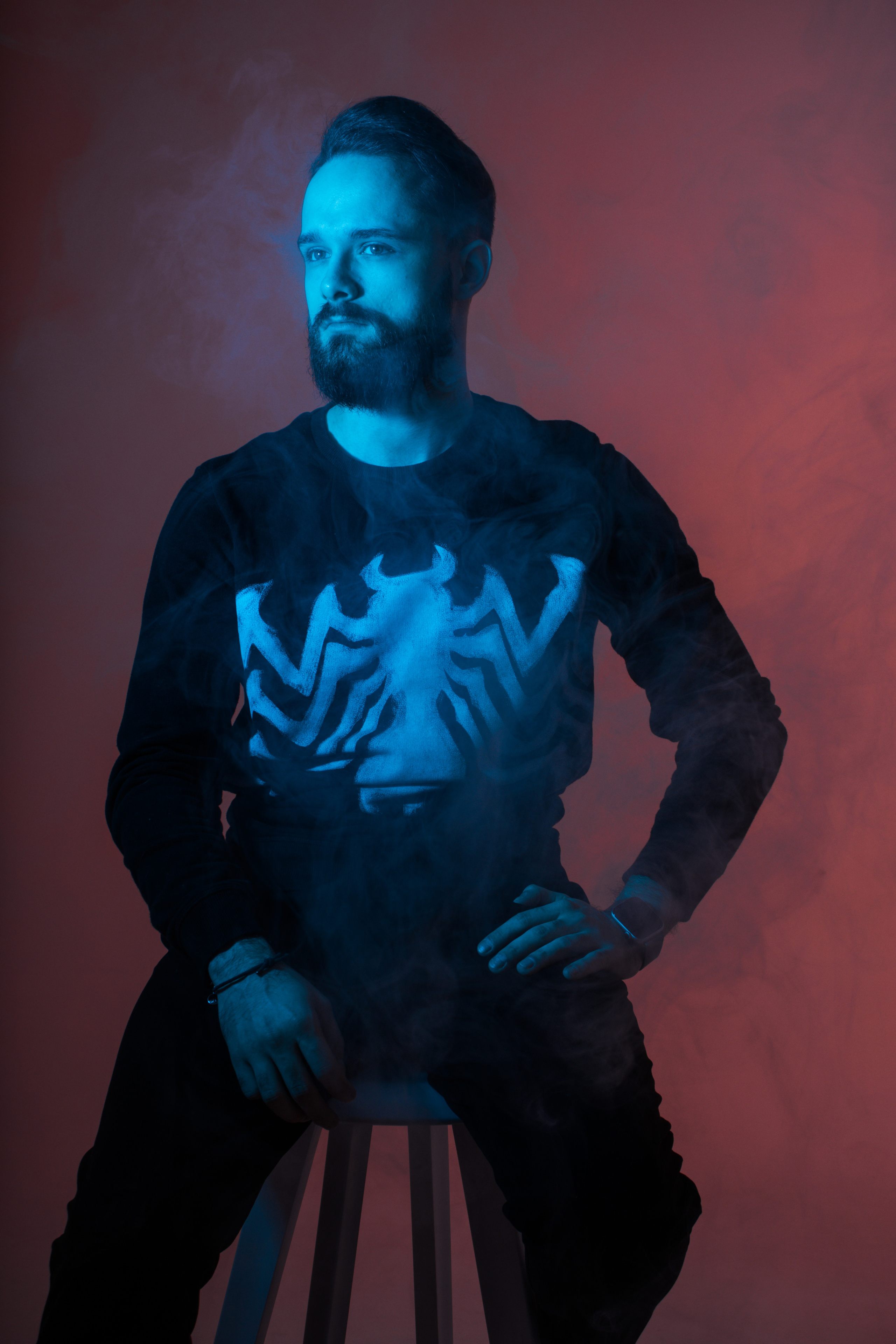 Портретная фотосессия. Обратная сторона фасада | фотограф СПб