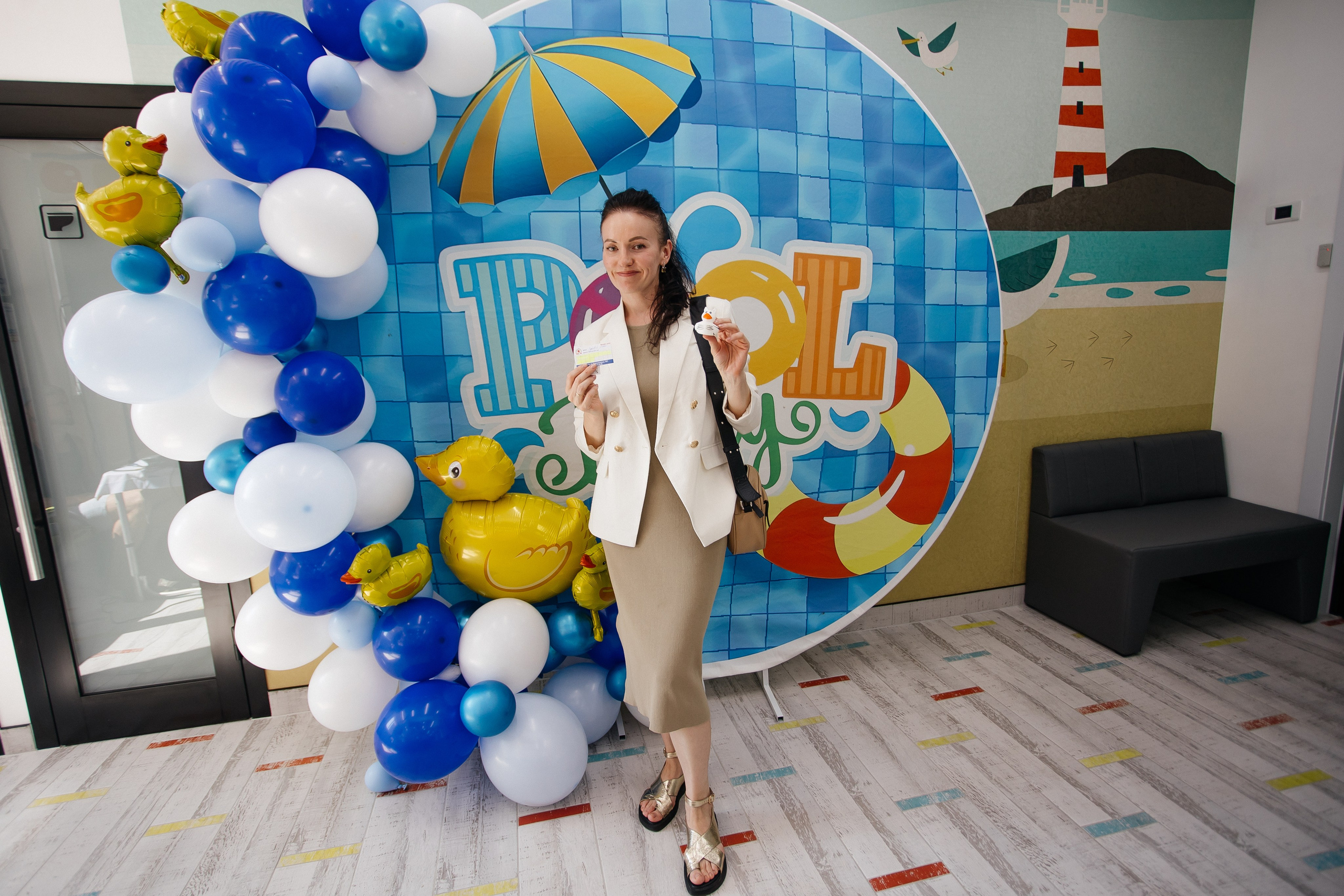 Открытие бассейна. Фотограф в Иркутске