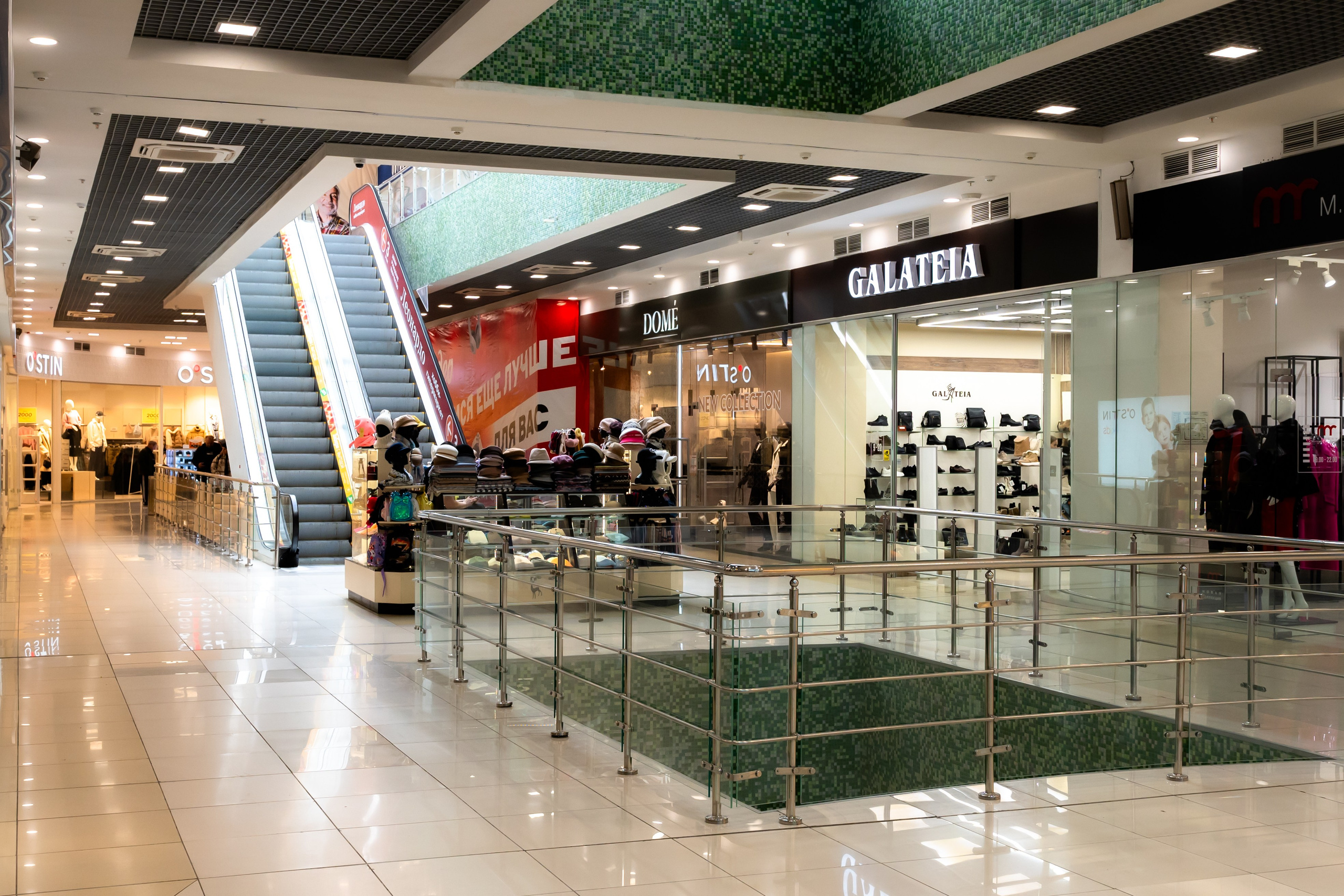 Интерьерная съёмка Торгового квартала. Фотограф/видеограф Богдан Голованов